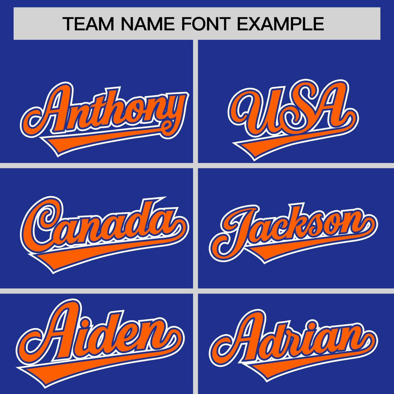 Custom Hockey Hoodie Jersey Royal Blue Orange Raglan Sleeves Lace-Up Neck Classic Team Colors Hoodie