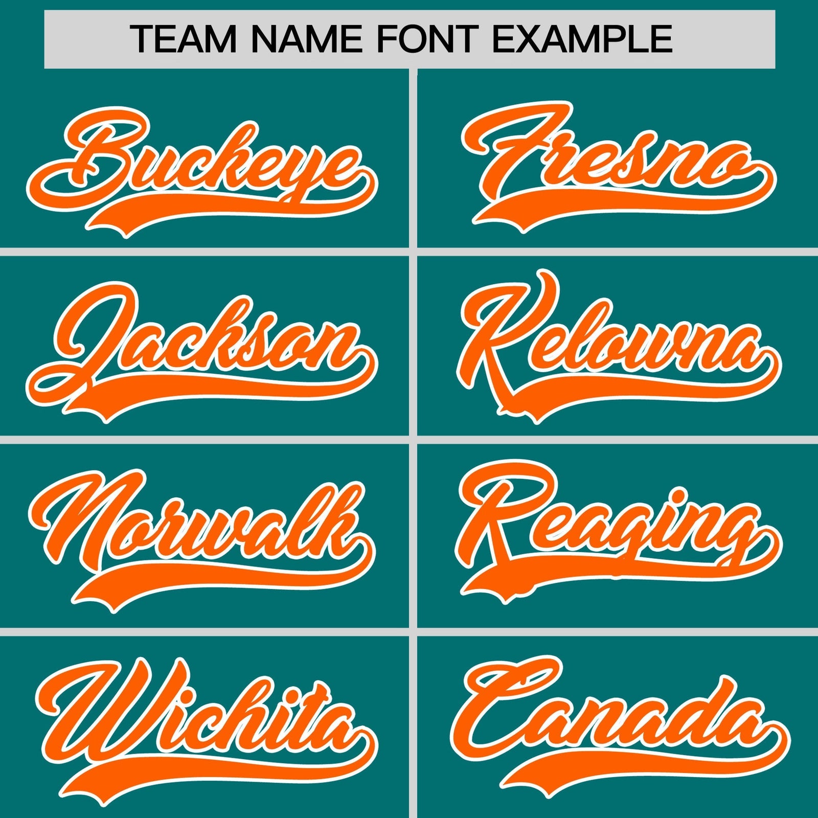 Custom Hockey Hoodie Jersey Teal Orange Classic Style Add Name,Number & Logo