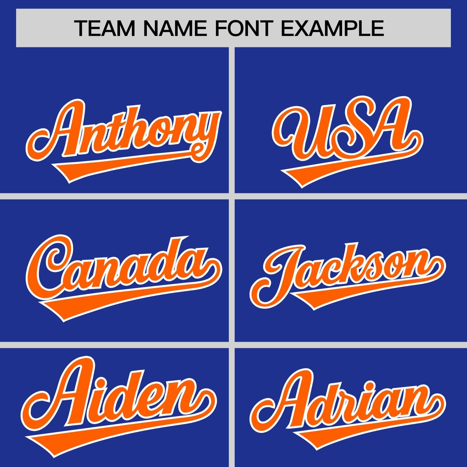 Custom Hockey Hoodie Jersey Royal Blue Orange Classic Style for Men&Youth