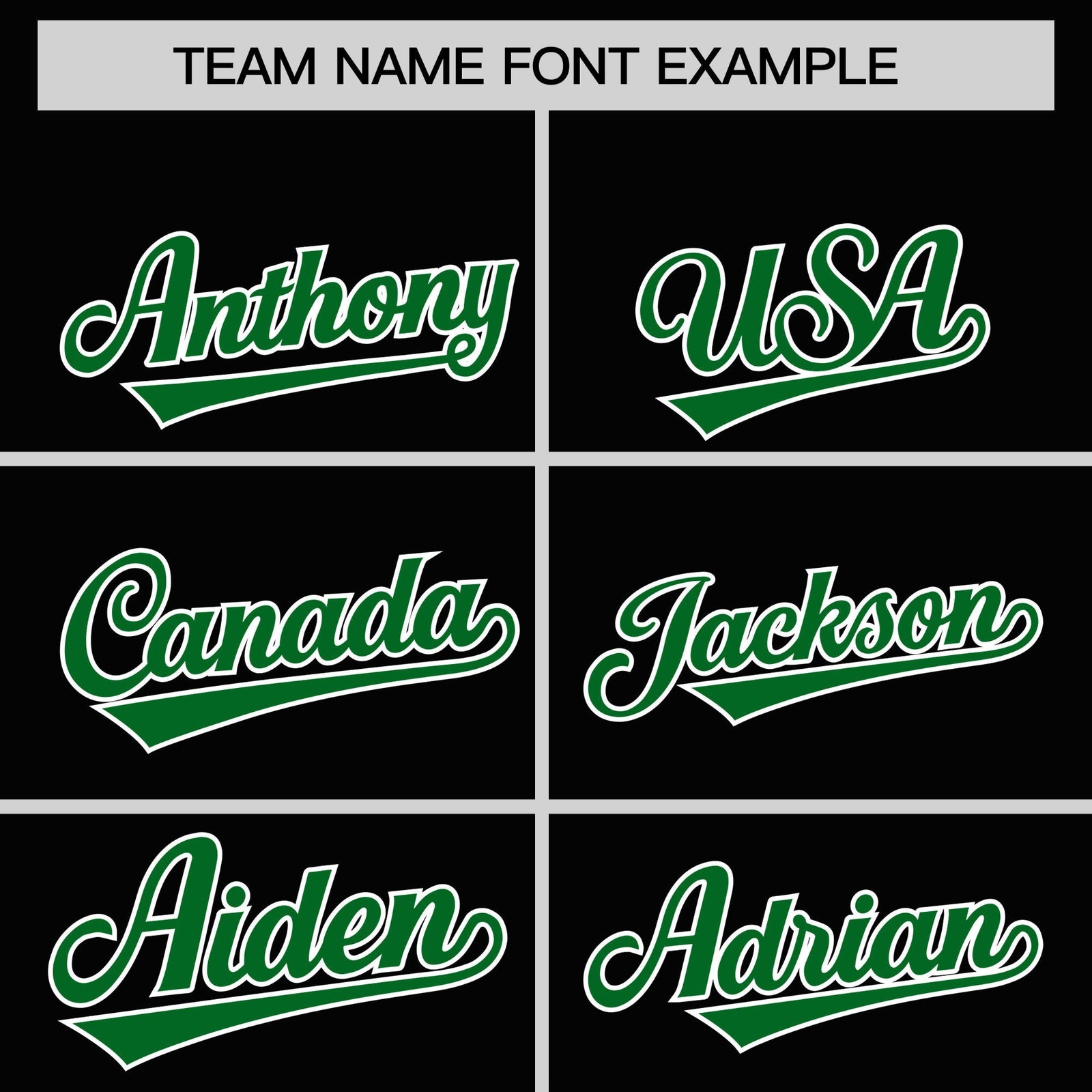 Custom Hockey Hoodie Jersey Black Kelly Green Classic Style for Men&Youth