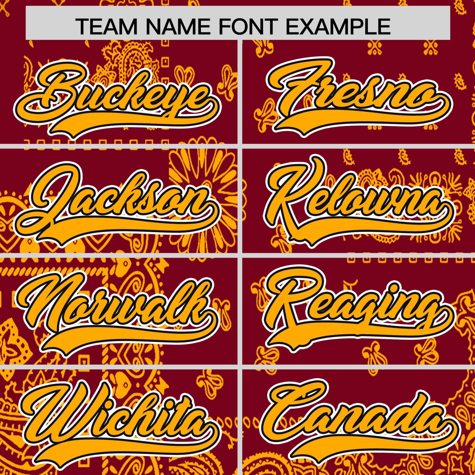 Custom Yellow Crimson White Cashew Flower Graffiti Pattern V-Neck Hockey Jersey| KXKSHOP
