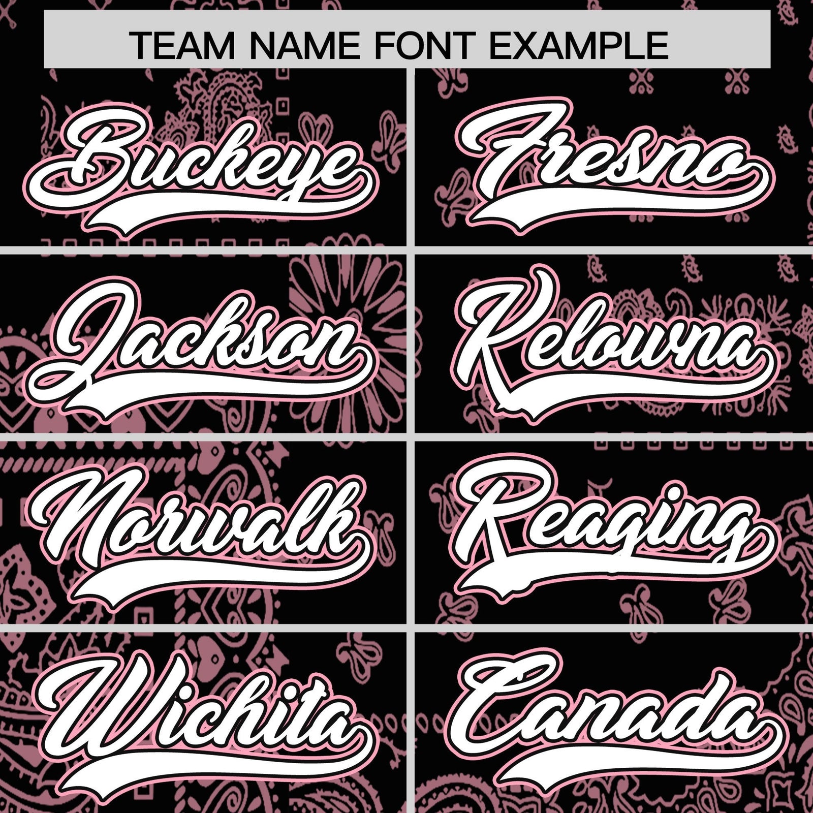 Custom Light Pink Black White Cashew Flower Graffiti Pattern V-Neck Hockey Jersey| KXKSHOP