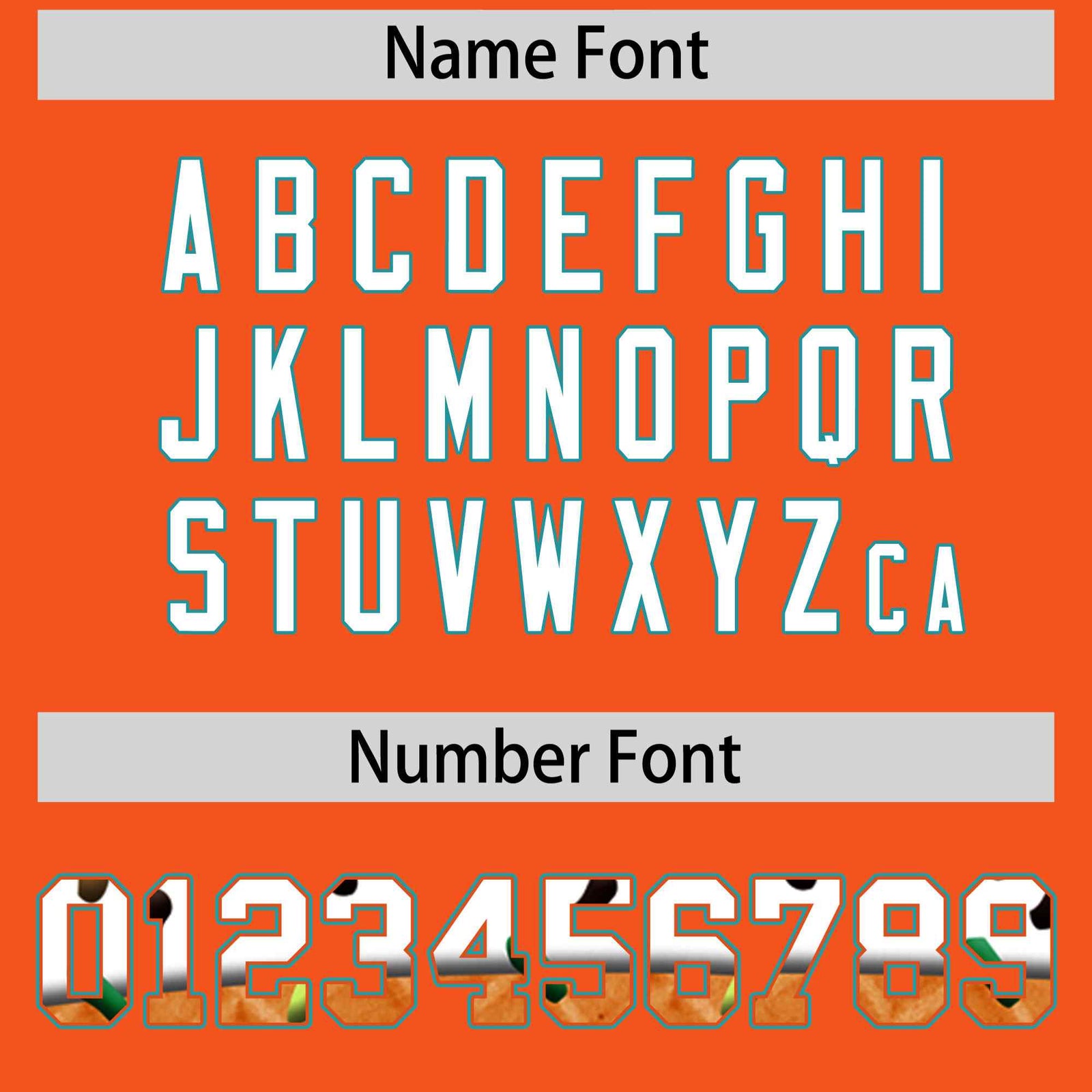Custom Orange Aqua Ice Cream Helmet Pattern Personalized V-Neck Hockey Jersey
