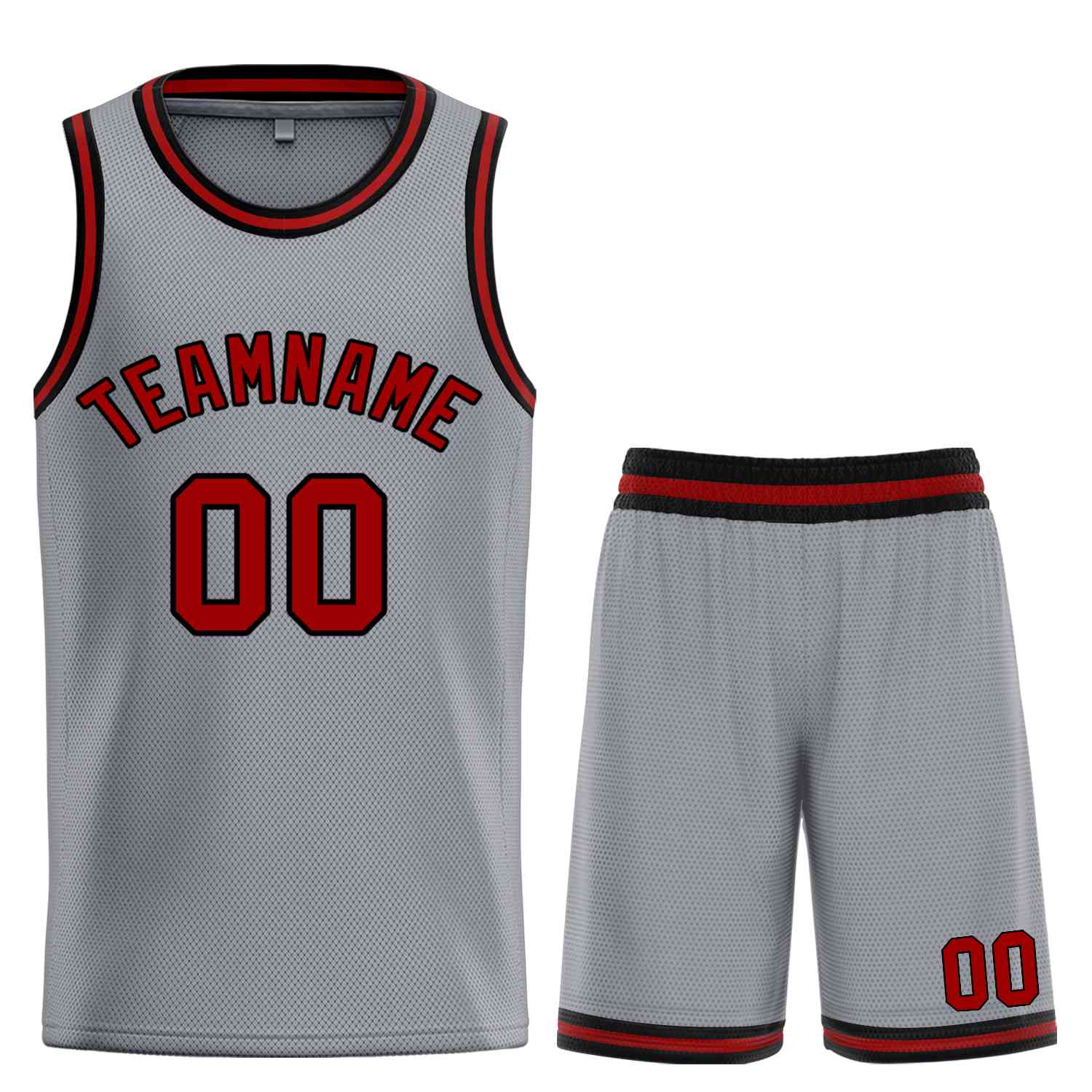 Custom Dark Gray Maroon-Black Classic Sets Bull Basketball Jersey