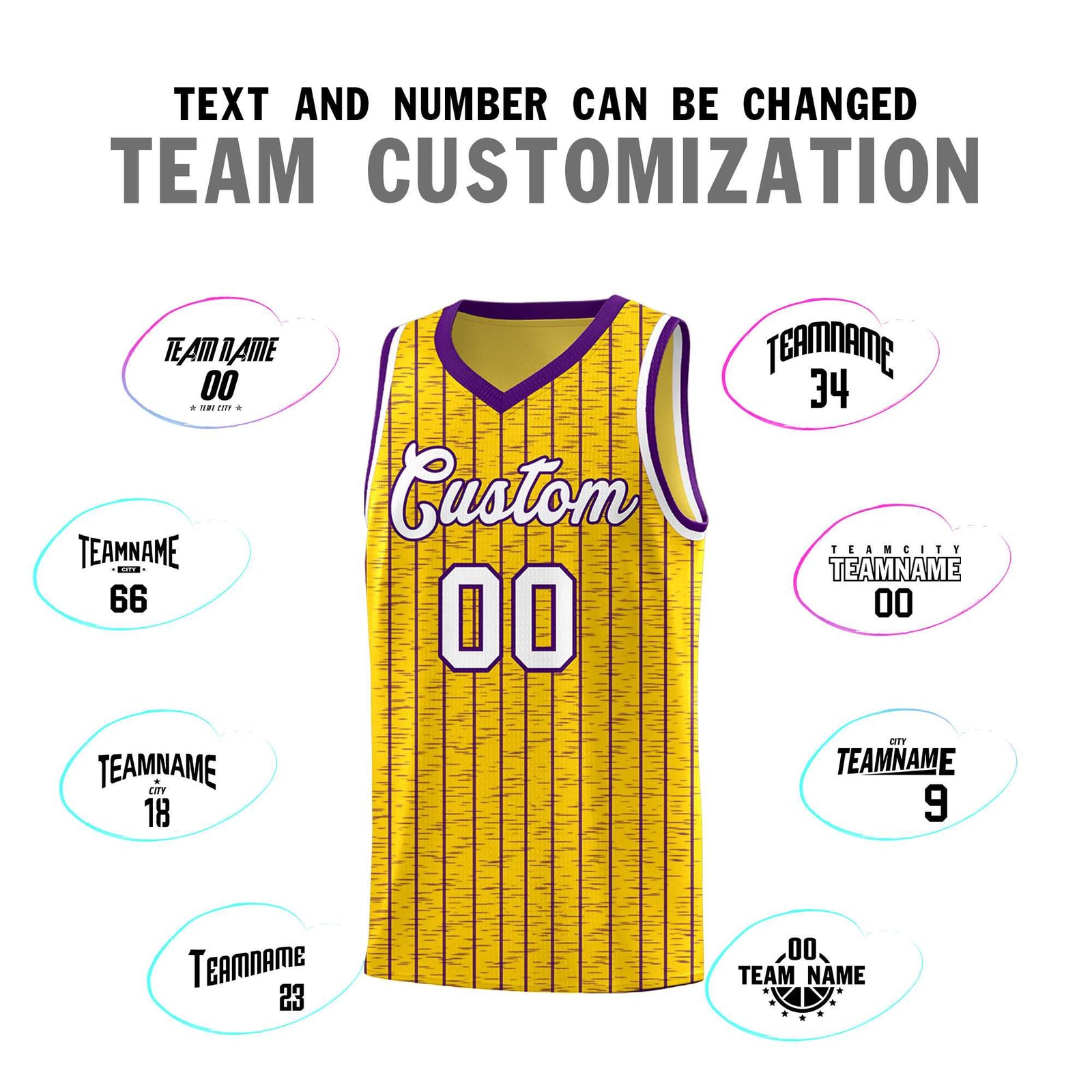 Custom Gold Custom Gray Pinstripe Retro Sets Uniform Basketball Jersey