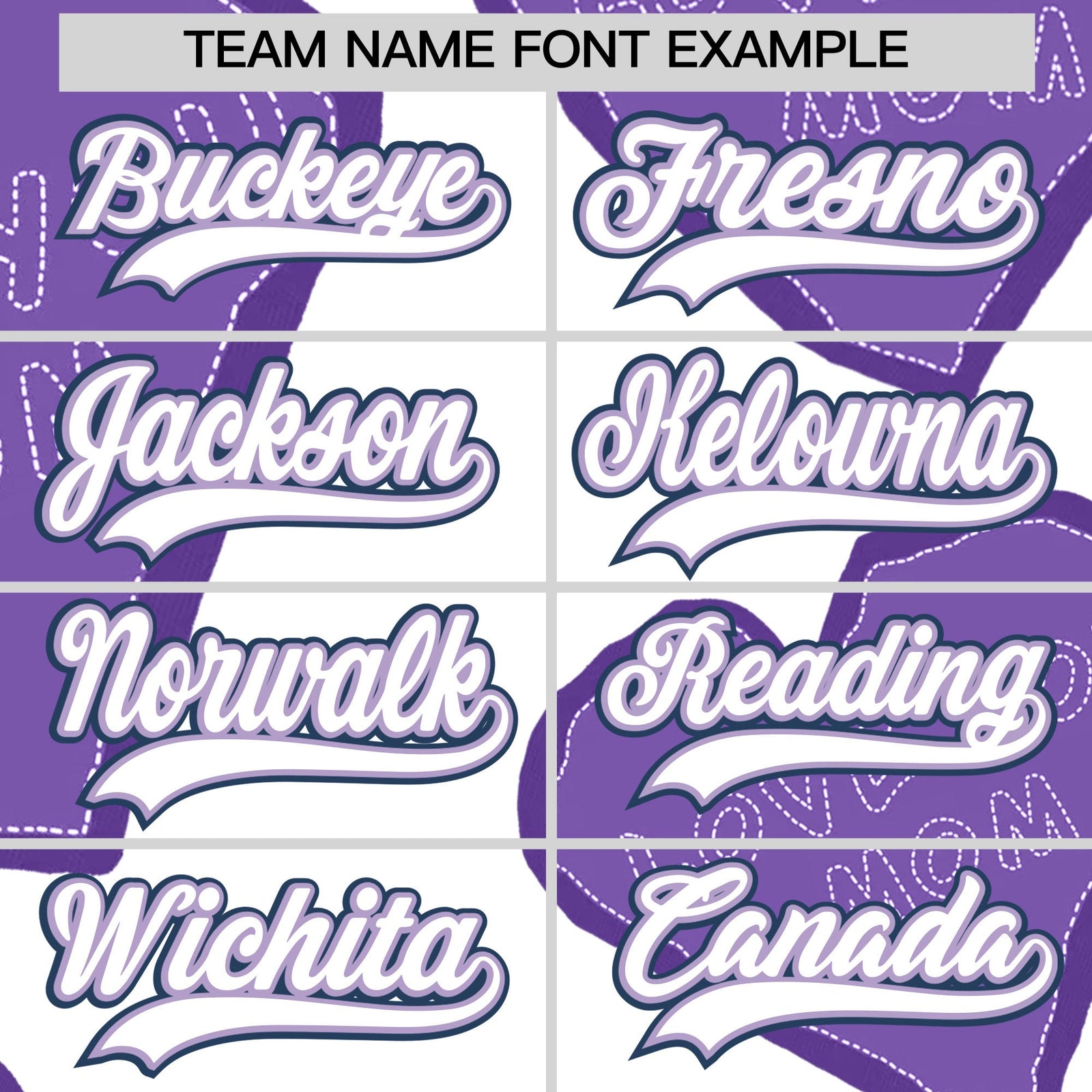 Custom White Midnight Blue Light Purple Mother's Day Style Graffiti Pattern Stretch Fabric Baseball Jersey| KXKSHOP