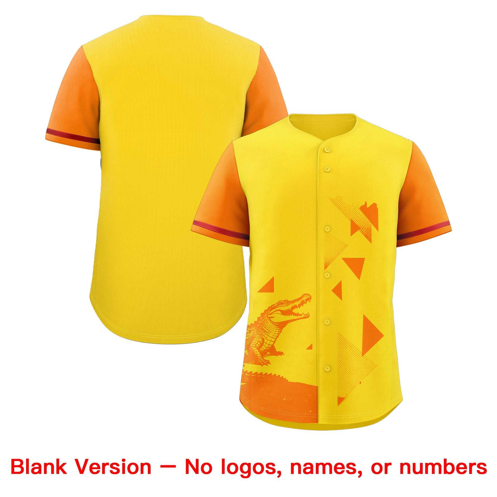 Custom Orange Gold Raptor Series Raglan Sleeves Casual Sports Baseball Jersey |KXKSHOP