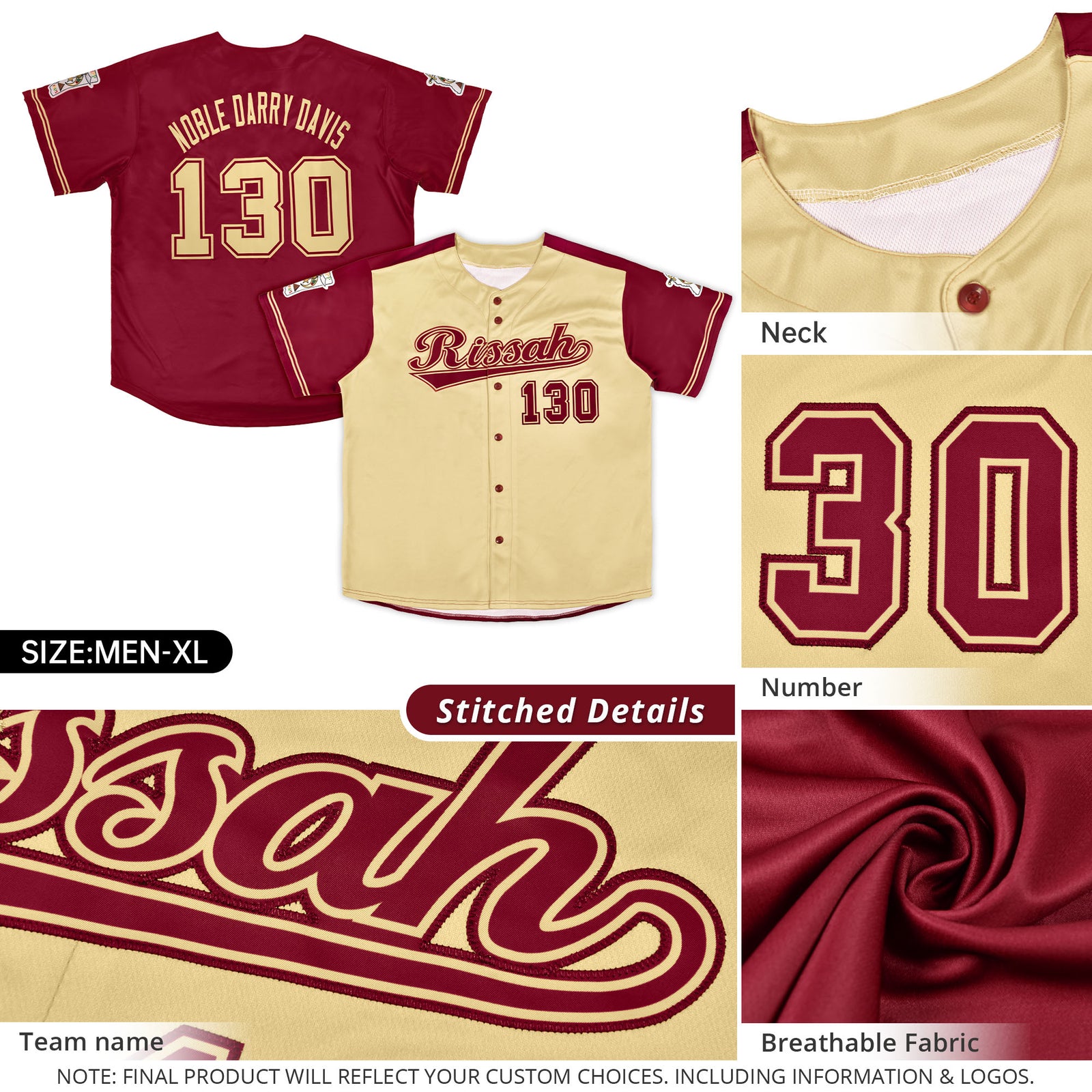 Custom Rose Red Black Raptor Series Raglan Sleeves Wrinkle-Resistant Baseball Jersey