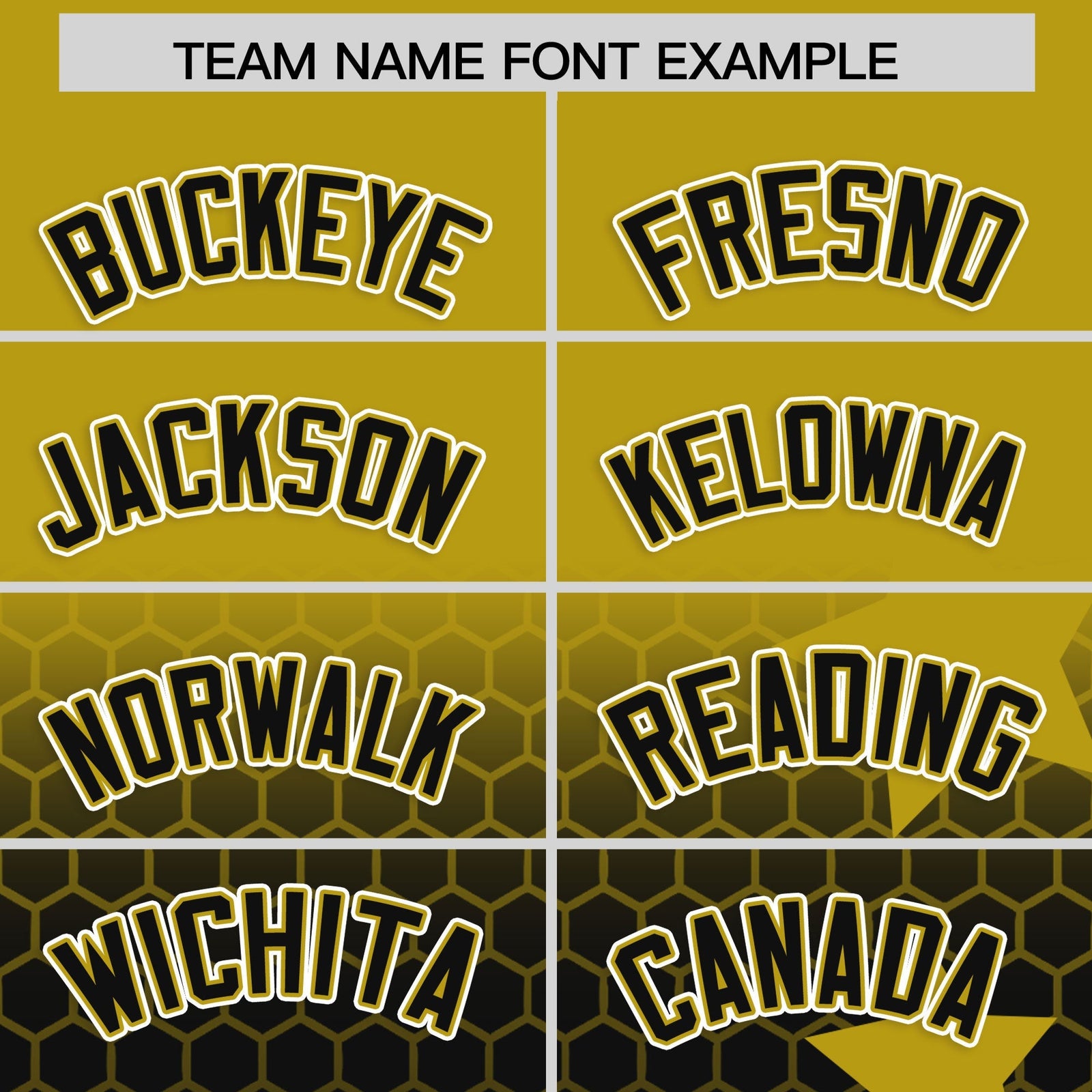 Custom Old Gold Black White Rising Stars Series Gradient Fashion Baseball Jersey| KXKSHOP