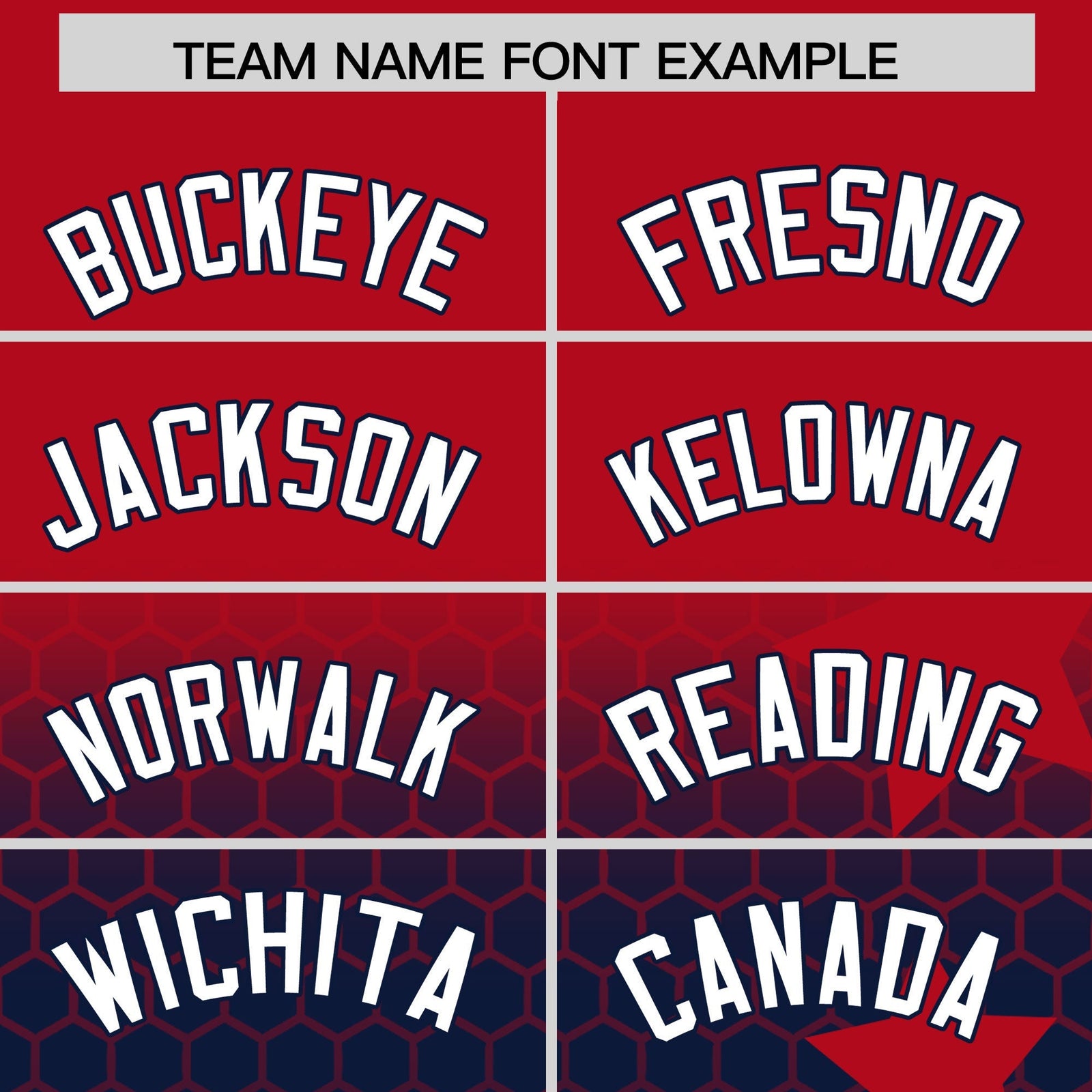 Custom Red Navy White Rising Stars Series Gradient Fashion Baseball Jersey| KXKSHOP