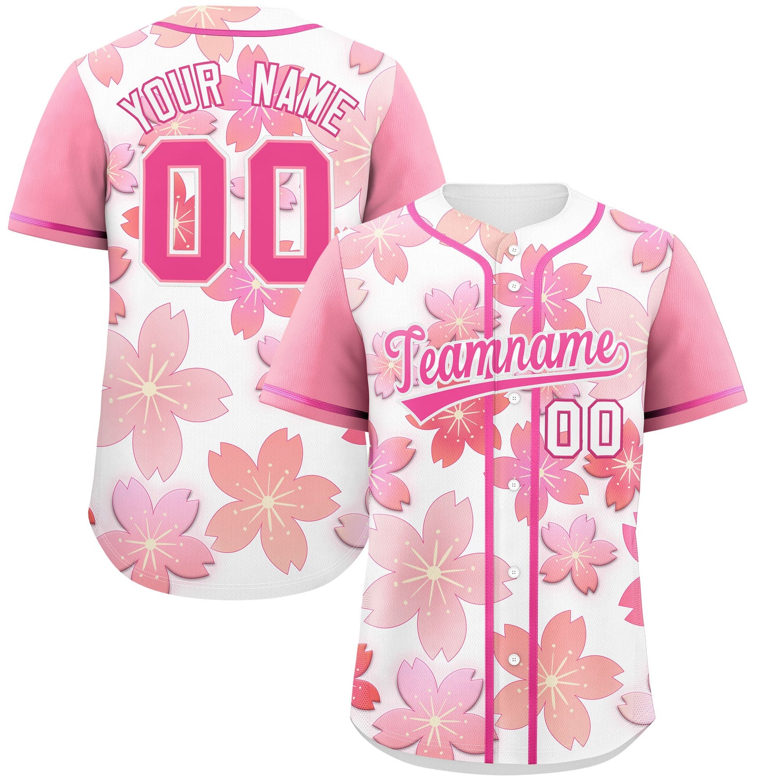 Custom White Gradient Fashion Elastic Baseball Jersey| KXKSHOP