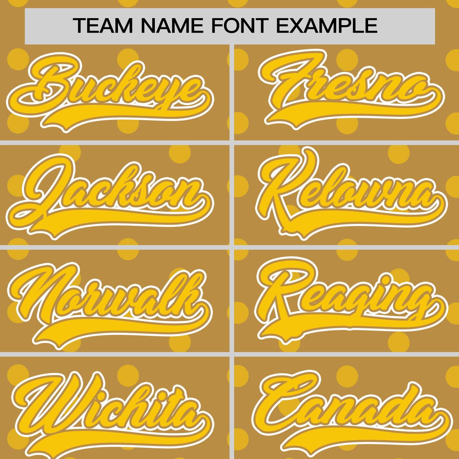 Custom Old Gold Gold Personalized Polka Dot Graffiti Pattern Authentic Baseball Jersey
