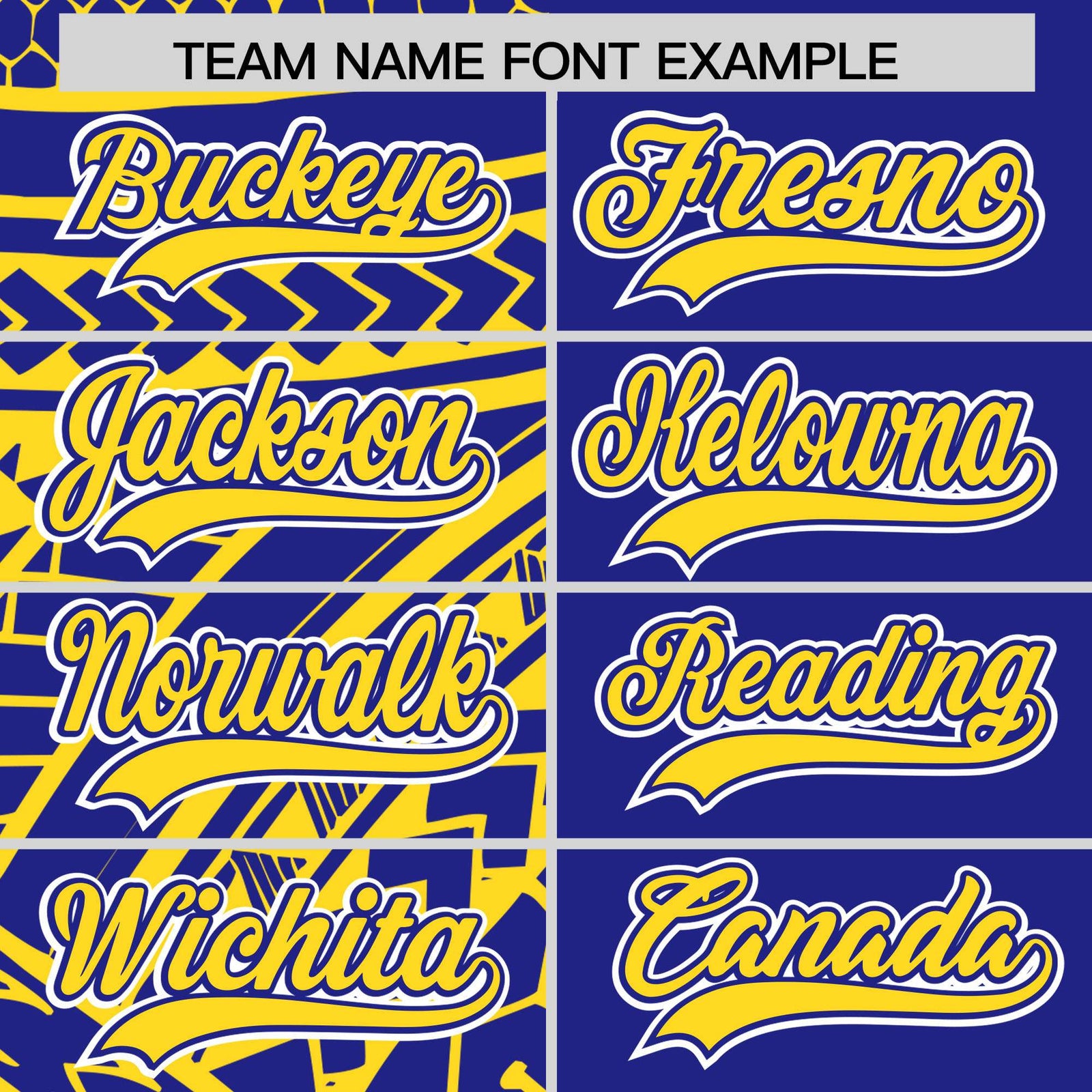 Custom Royal Gold Split Fashion Tribal Pattern Authentic Baseball Jersey