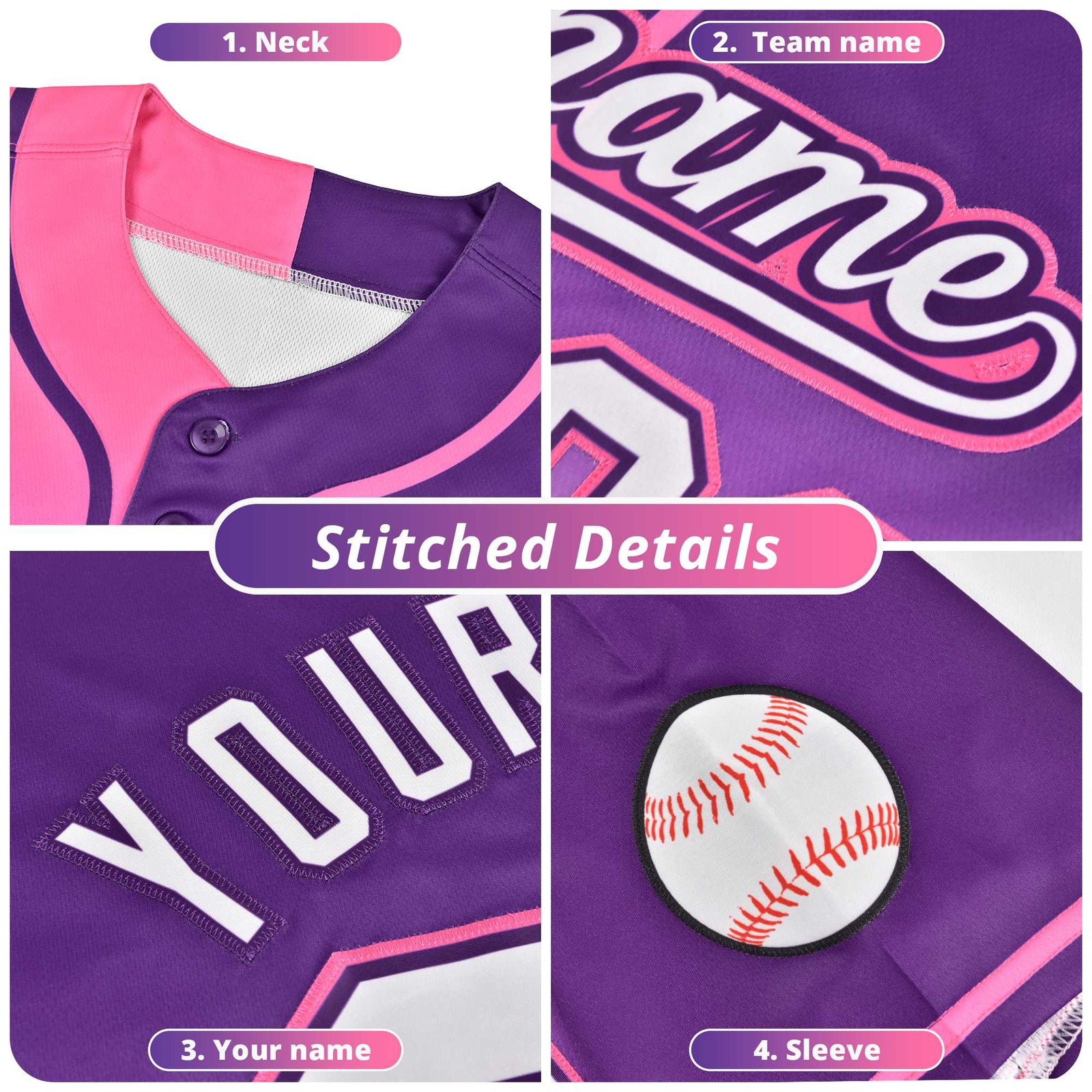 Custom Red Navy Split Tiger Claw Scratch Pattern Baseball Jersey