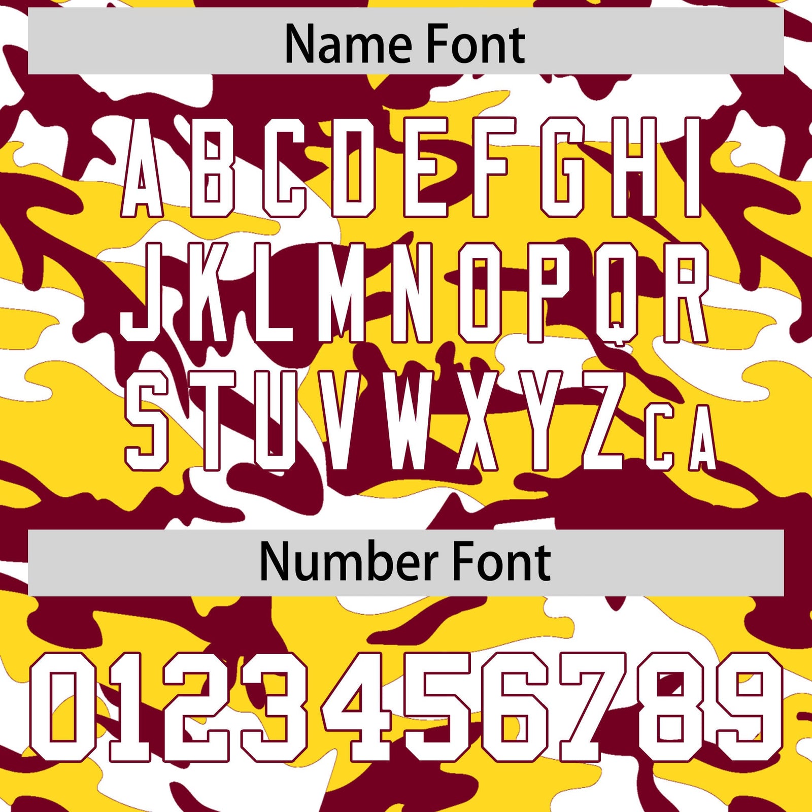 Custom Crimson Gold White Camo Gradient Fashion Baseball Jersey | Perfect for Training,Sublimation Printed & Stitched,Add Name and Numbern,Perfect for Teams | KXKSHOP