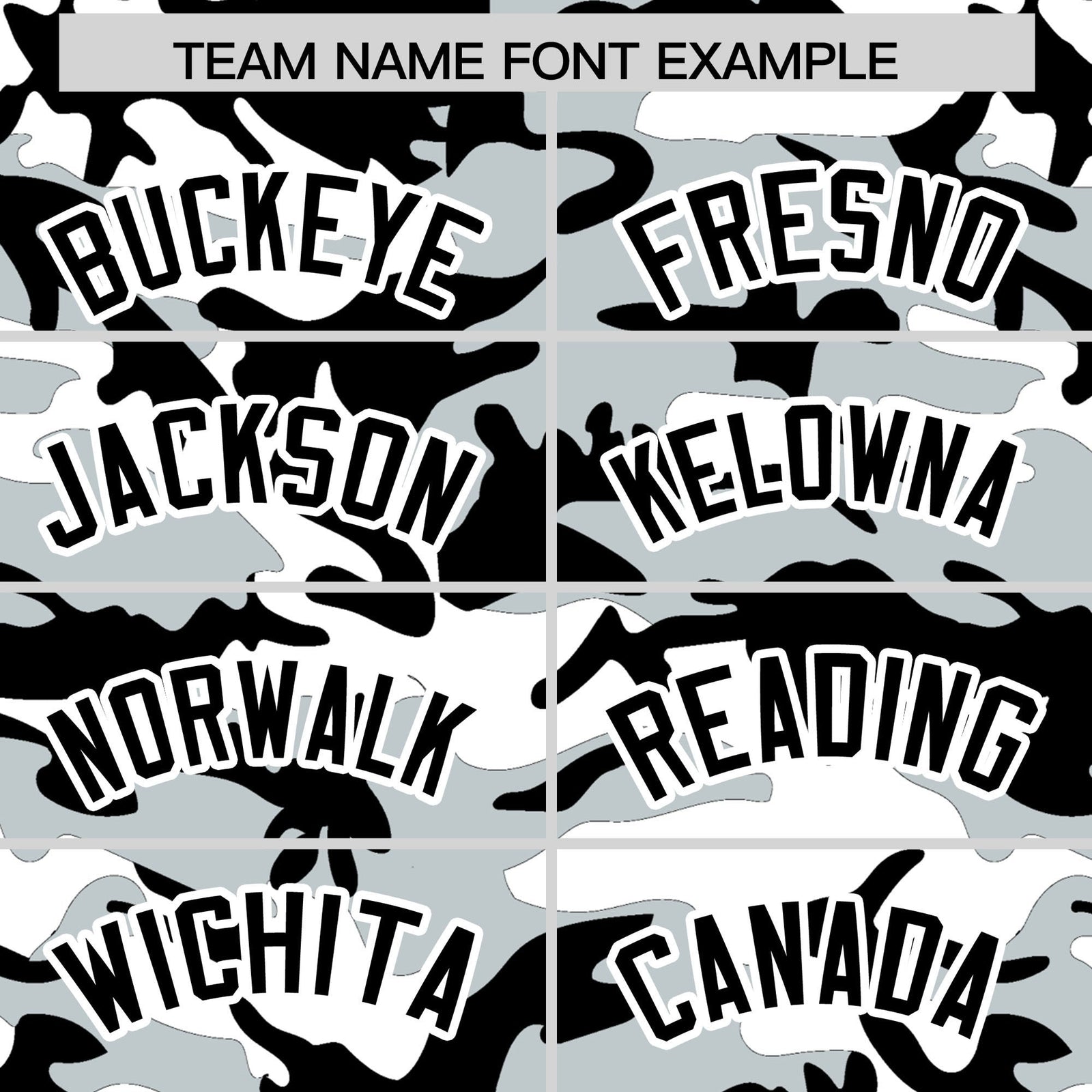 Custom Black Silver White Camo Gradient Fashion Baseball Jersey | Perfect for Training,Sublimation Printed & Stitched,Add Name and Numbern,Perfect for Teams | KXKSHOP