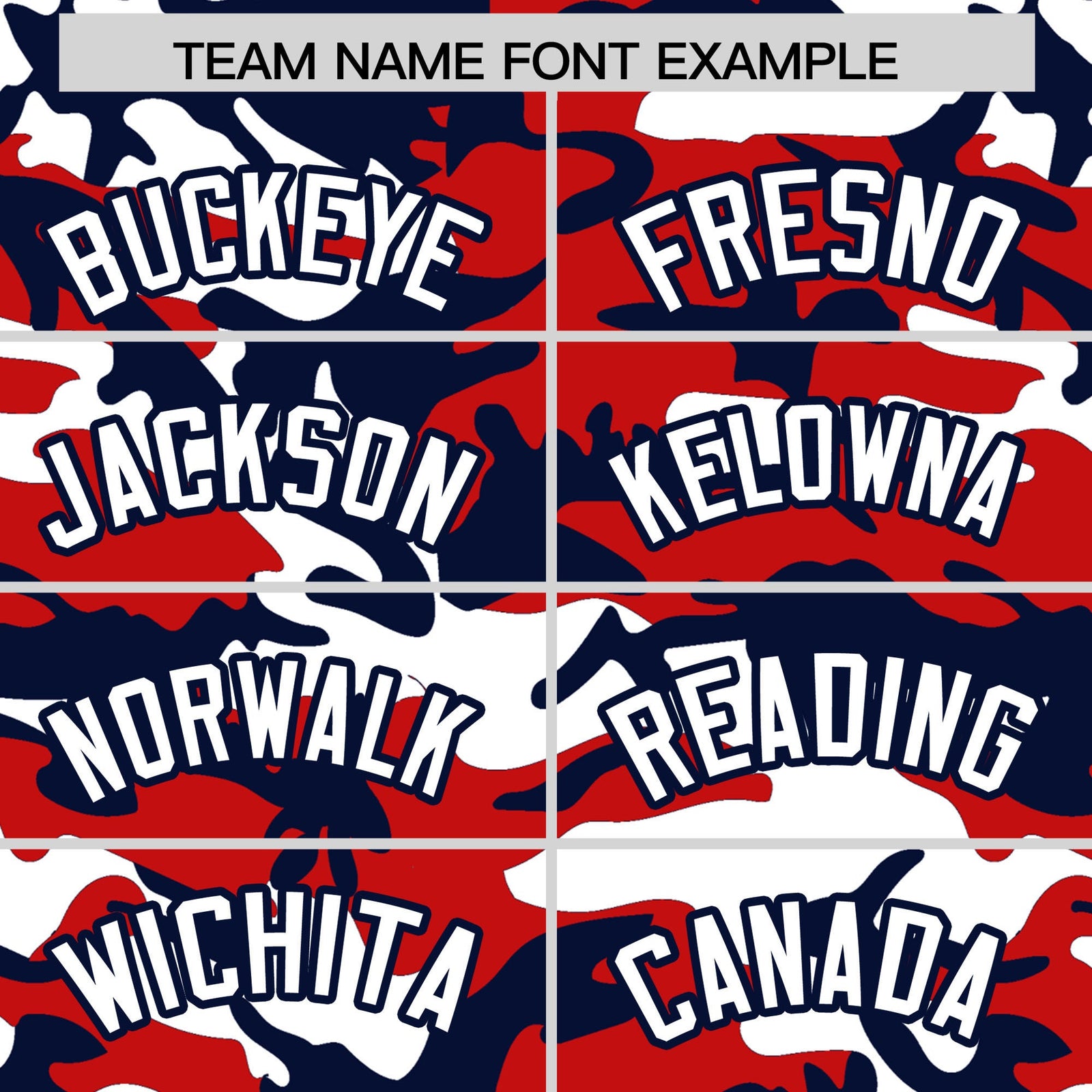 Custom Red White Navy Camo Gradient Fashion Baseball Jersey | Perfect for Training,Sublimation Printed & Stitched,Add Name and Numbern,Perfect for Teams | KXKSHOP