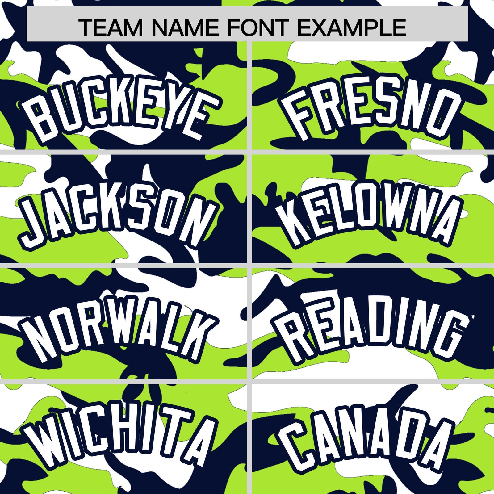 Custom Neon Green Navy White Camo Gradient Fashion Baseball Jersey | Perfect for Training,Sublimation Printed & Stitched,Add Name and Numbern,Perfect for Teams | KXKSHOP
