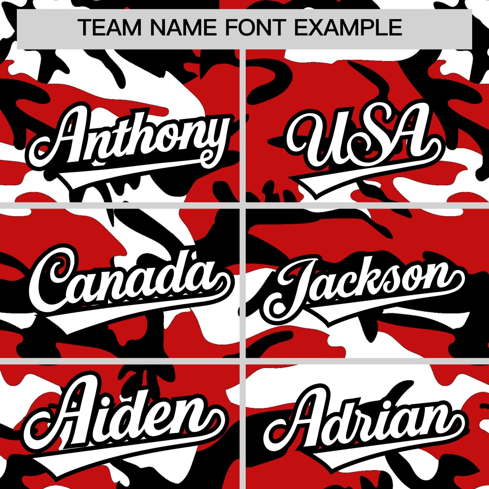 Custom Black White Red Camo Gradient Fashion Baseball Jersey | Perfect for Training,Sublimation Printed & Stitched,Add Name and Numbern,Perfect for Teams | KXKSHOP