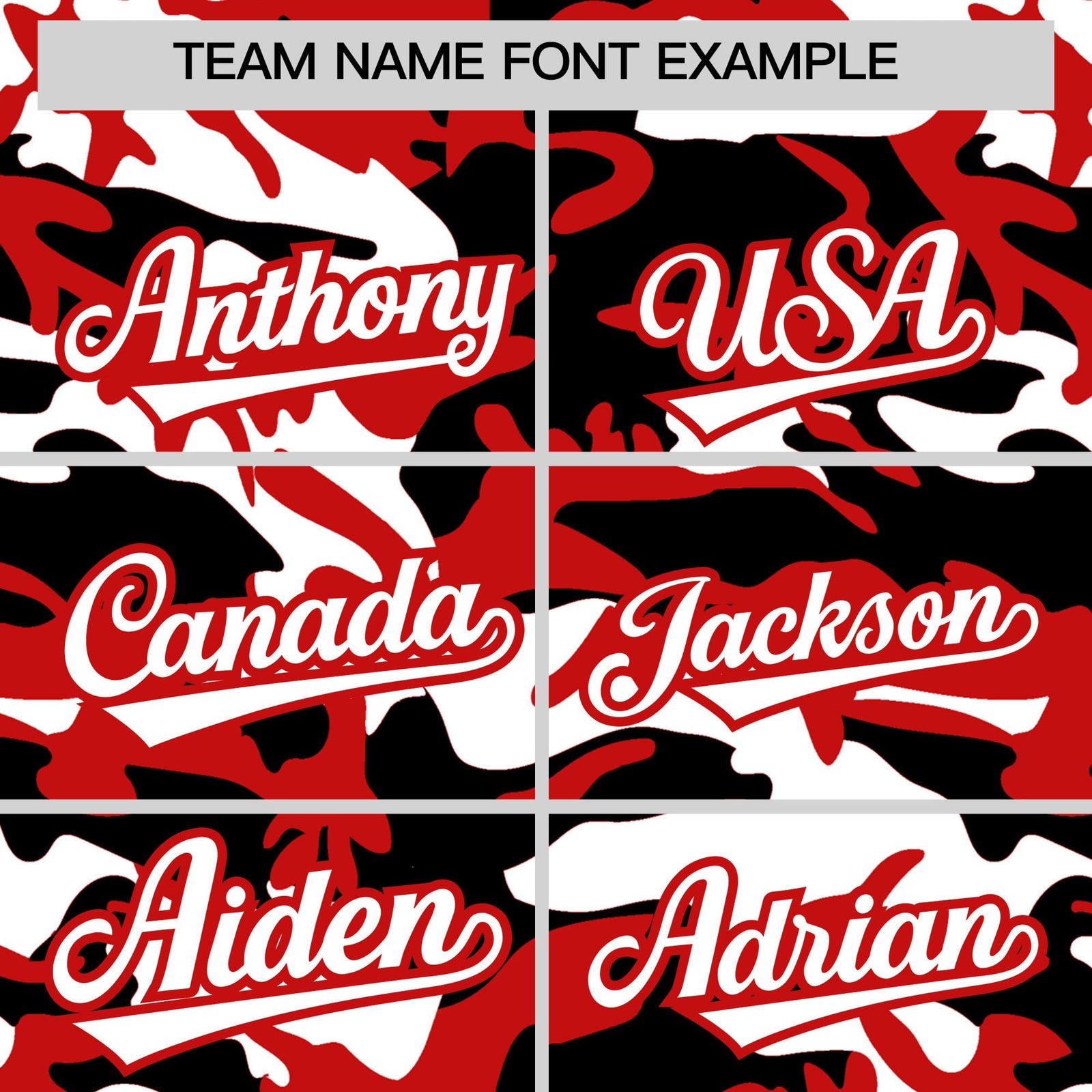 Custom Red Black White Camo Gradient Fashion Baseball Jersey | Perfect for Training,Sublimation Printed & Stitched,Add Name and Numbern,Perfect for Teams | KXKSHOP