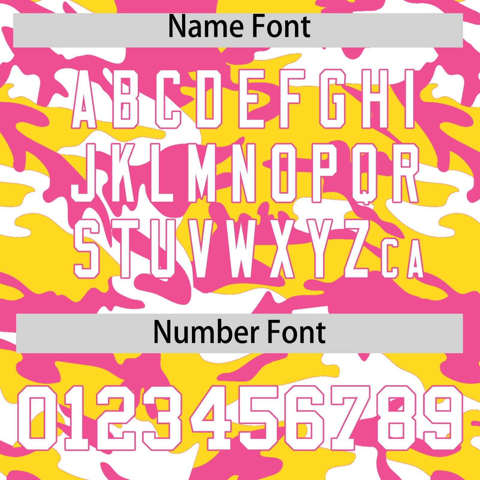 Custom Gold Pink White Camo Gradient Fashion Baseball Jersey | Perfect for Training,Sublimation Printed & Stitched,Add Name and Numbern,Perfect for Teams | KXKSHOP