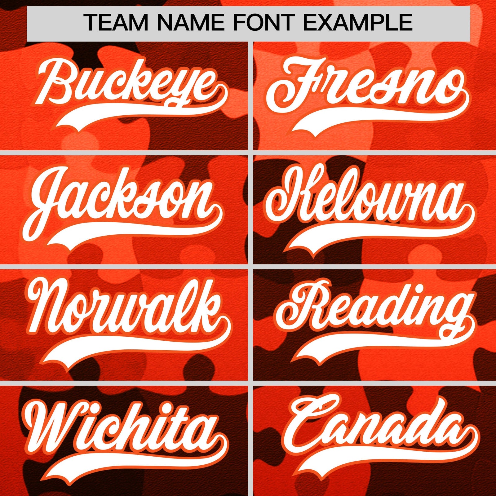 Custom White Orange Puzzle Elements Baseball Jersey | Sublimation Printed & Stitched,Add Name and Numbern,Perfect for Teams | KXKSHOP