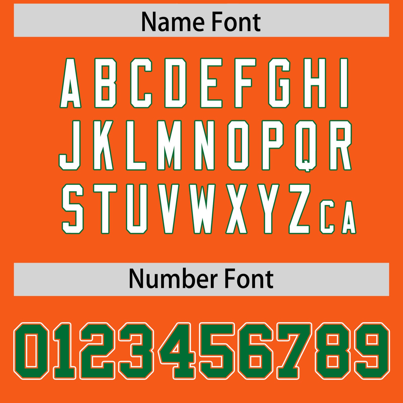 Custom Orange Kelly Green Personalized Edge Color Block Authentic Baseball Jersey