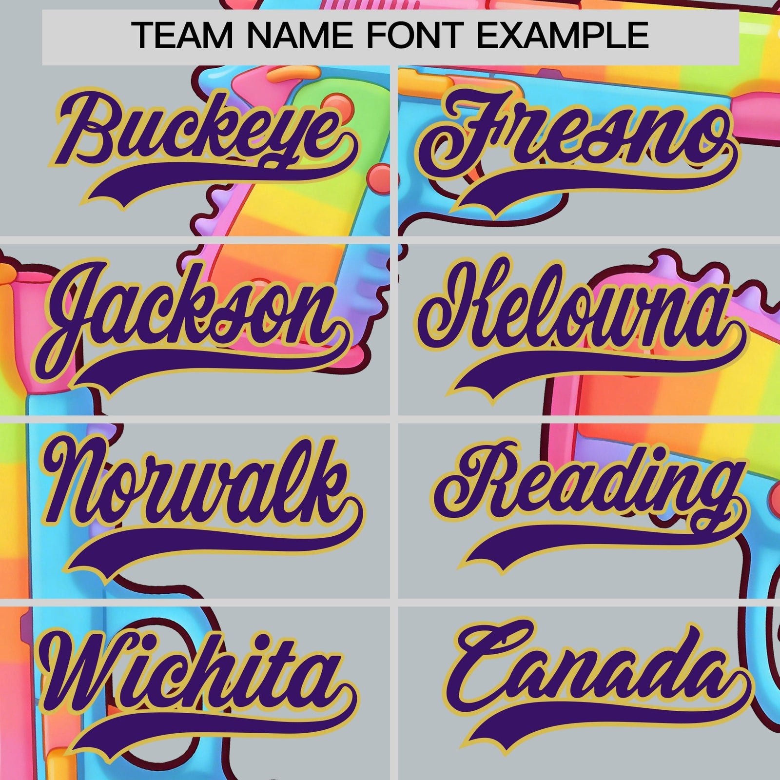 Custom Youth Baseball Jersey Silver Purple Sugar-Coated Firepower Graffiti Pattern Urban Fashion
