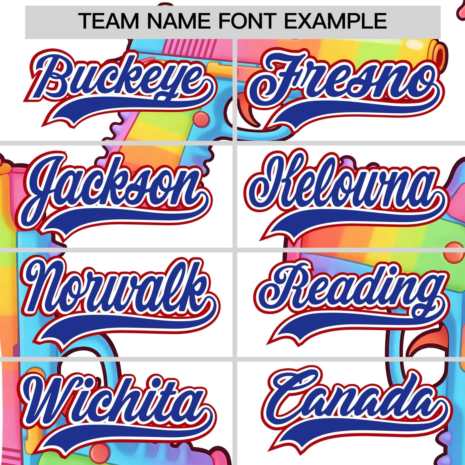 Custom Youth Baseball Jersey White Royal Blue Sugar-Coated Firepower Graffiti Pattern Hip-hop