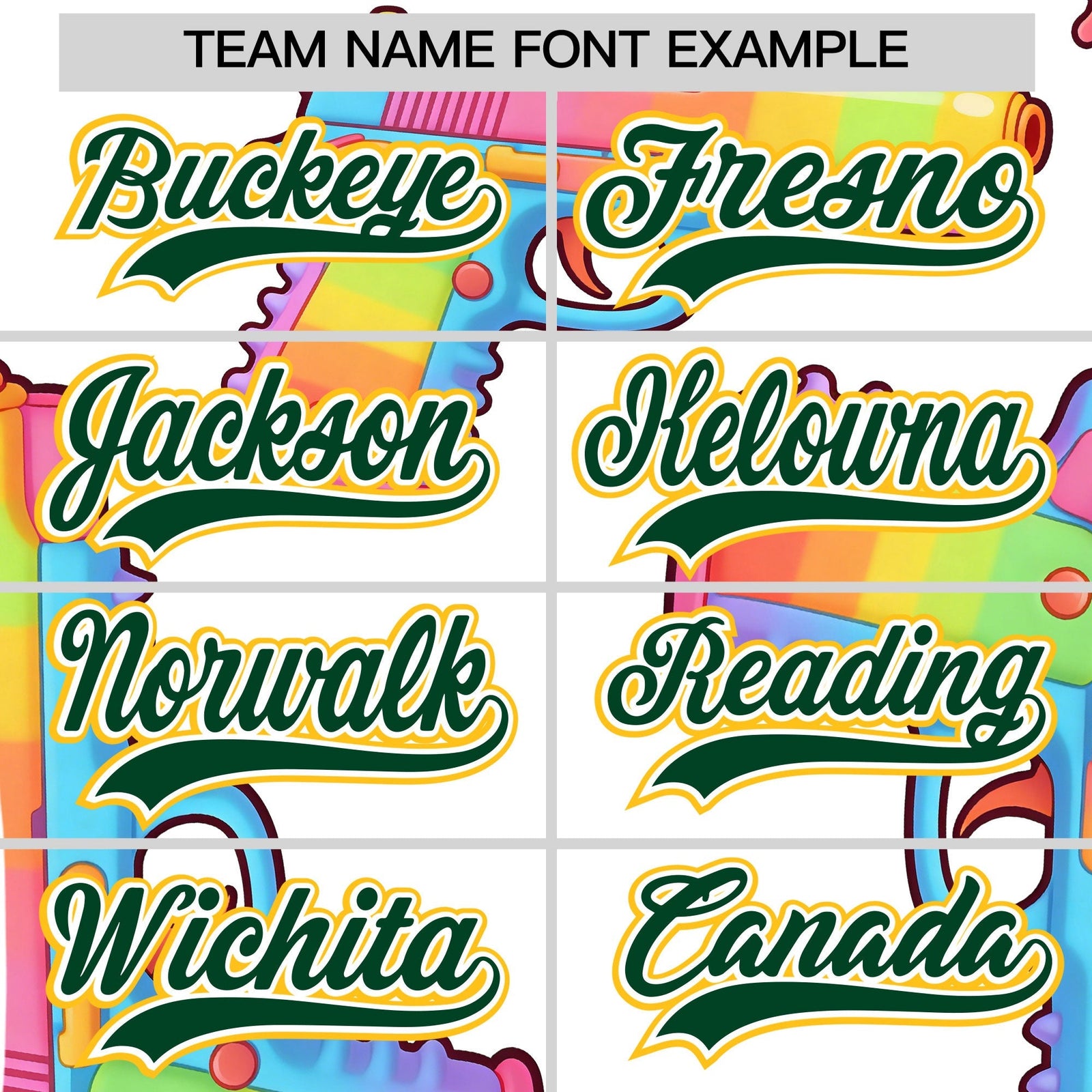 Custom Youth Baseball Jersey White Dark Green Sugar-Coated Firepower Graffiti Pattern Urban Fashion