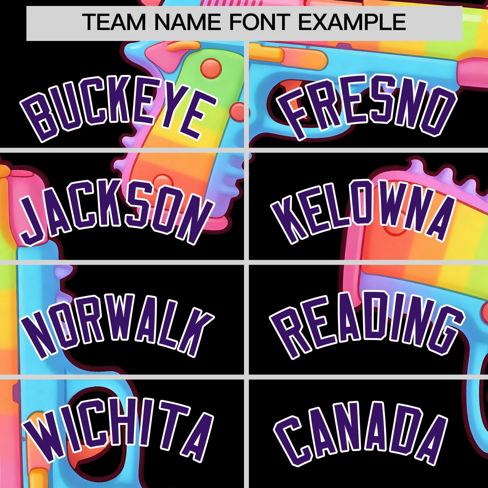 Custom Youth Baseball Jersey Black Purple Sugar-Coated Firepower Graffiti Pattern Urban Fashion