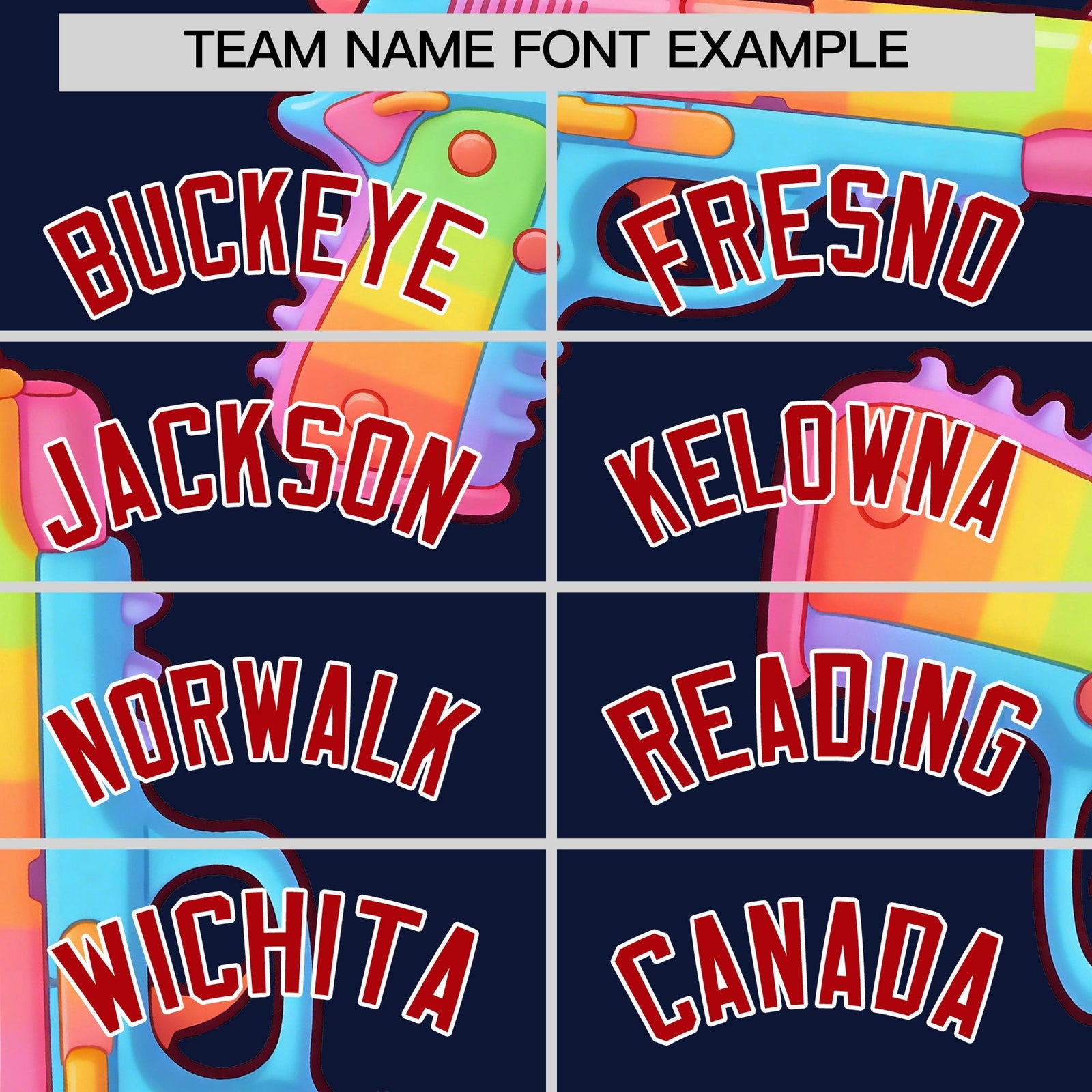Custom Youth Baseball Jersey Navy Red Sugar-Coated Firepower Graffiti Pattern Street Style