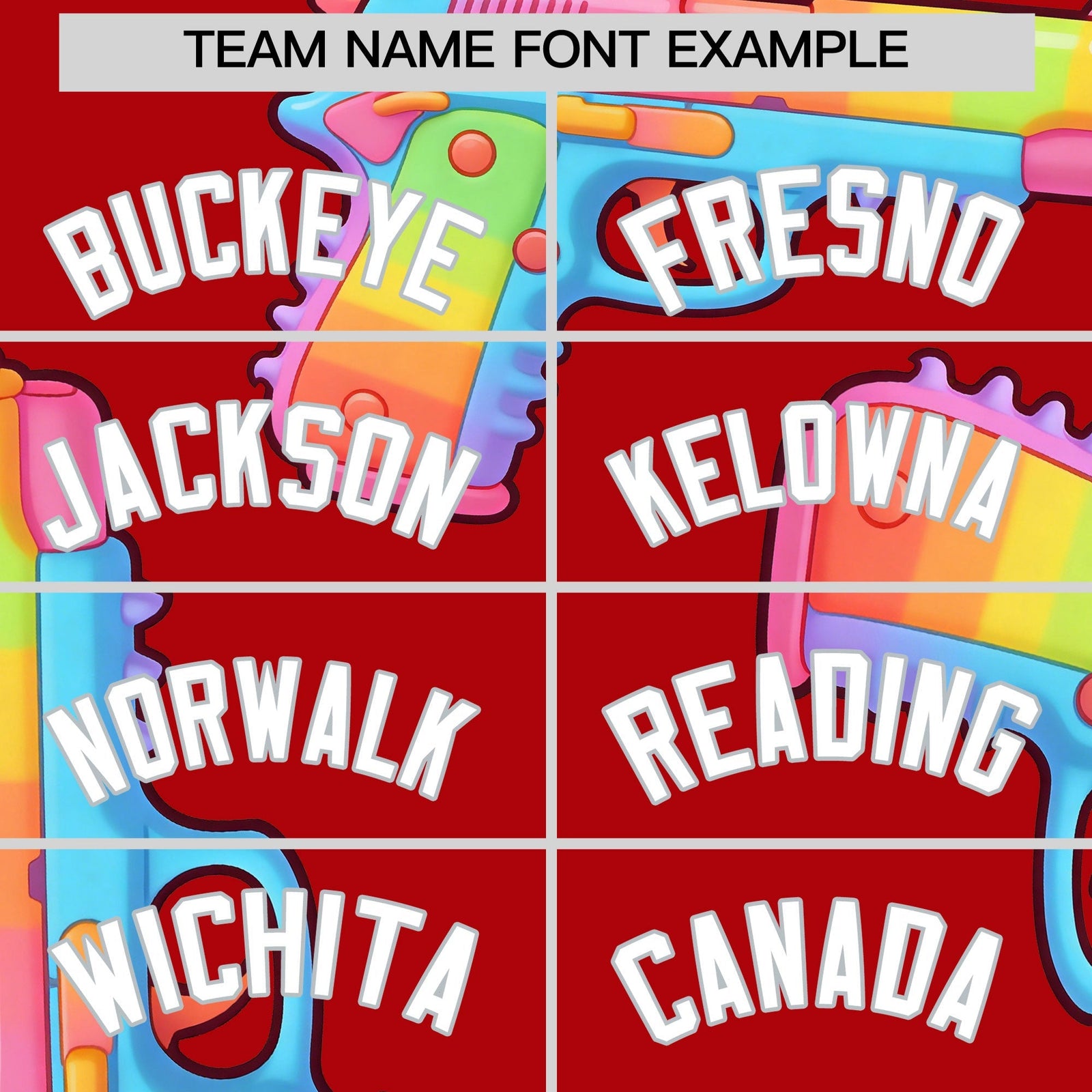 Custom Youth Baseball Jersey Red White Sugar-Coated Firepower Graffiti Pattern Urban Fashion
