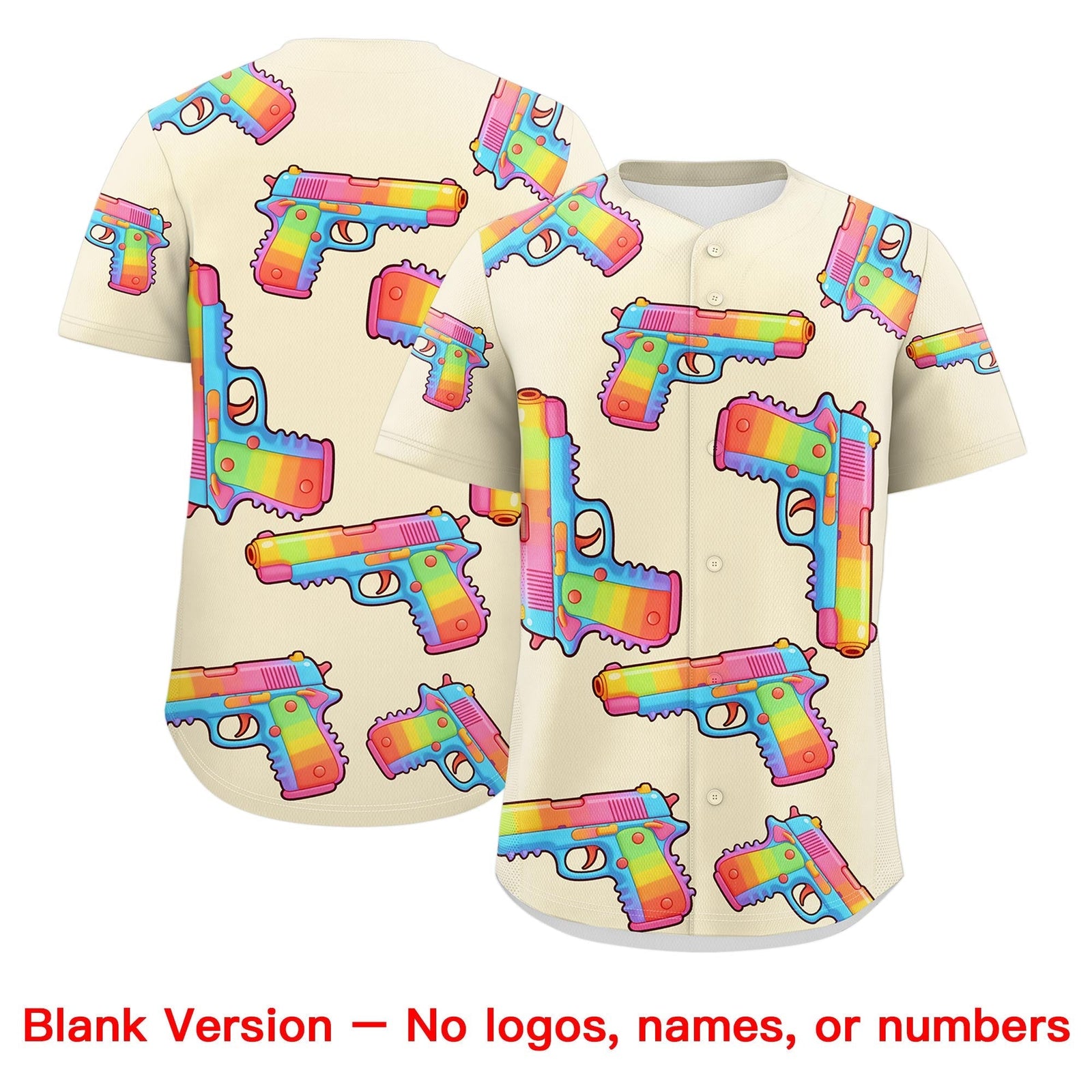Custom Youth Baseball Jersey Cream Dark Green Sugar-Coated Firepower Graffiti Pattern Urban Fashion