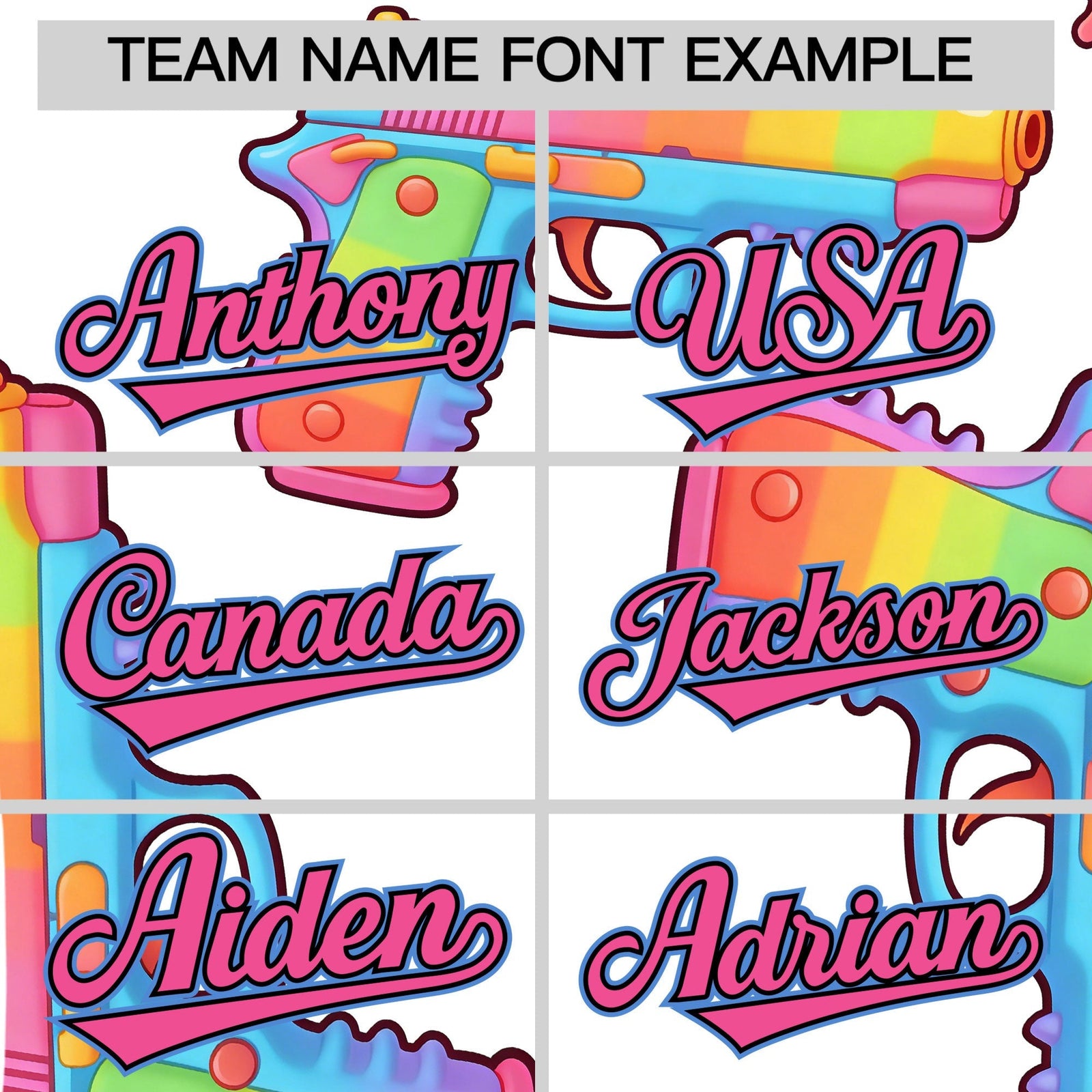 Custom Youth Baseball Jersey White Pink Sugar-Coated Firepower Graffiti Pattern Urban Fashion