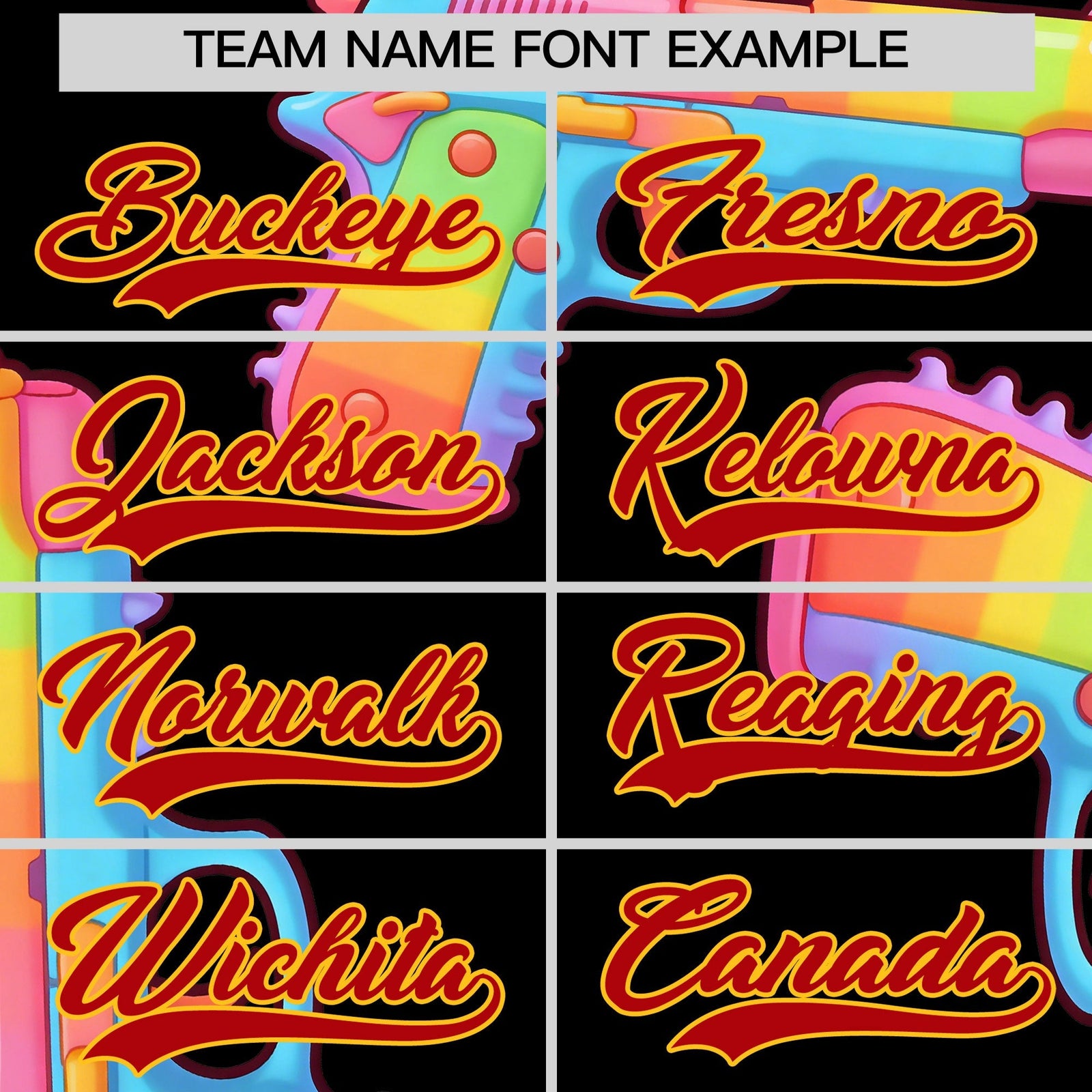 Custom Youth Baseball Jersey Black Red Sugar-Coated Firepower Graffiti Pattern Hip-hop