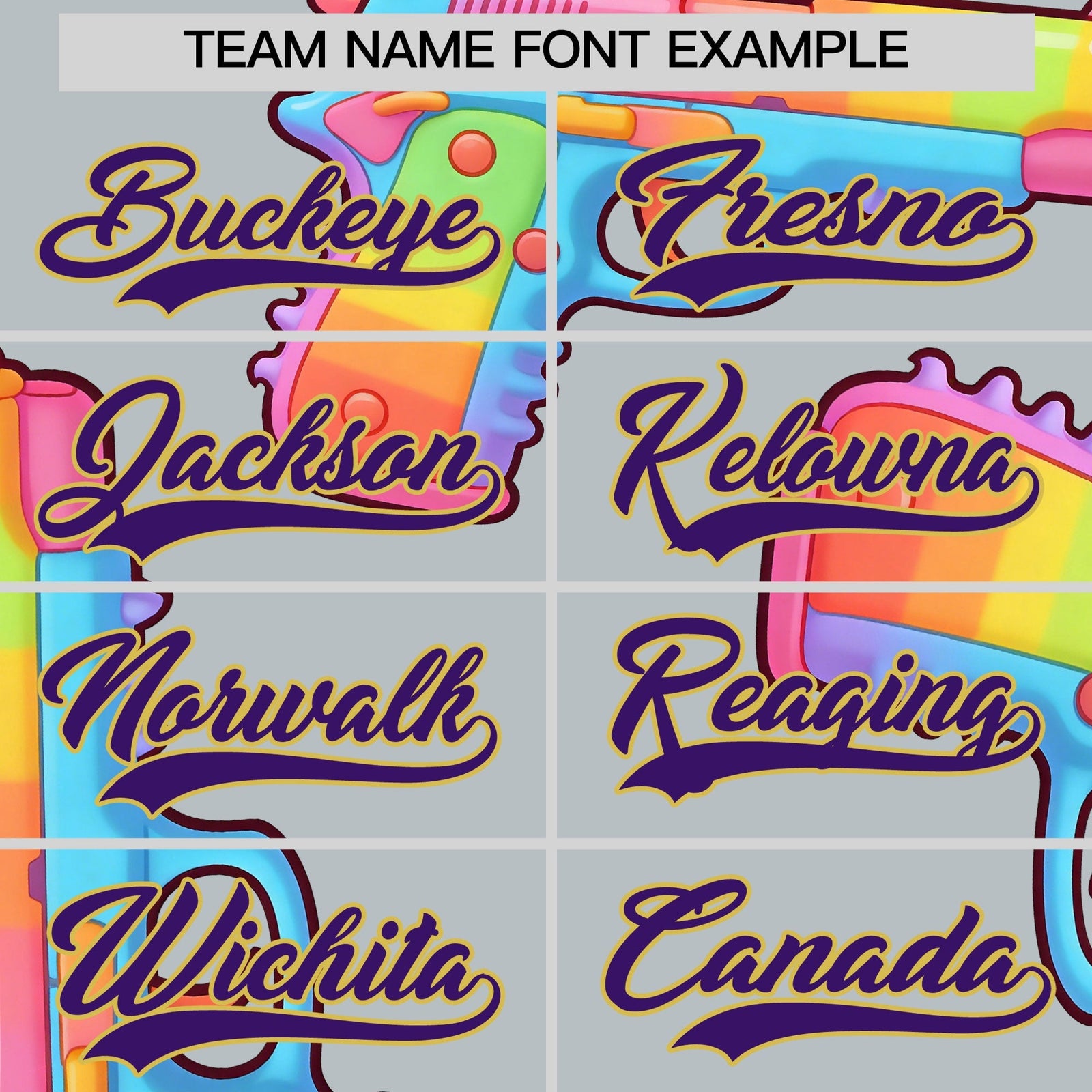 Custom Youth Baseball Jersey Silver Purple Sugar-Coated Firepower Graffiti Pattern Urban Fashion