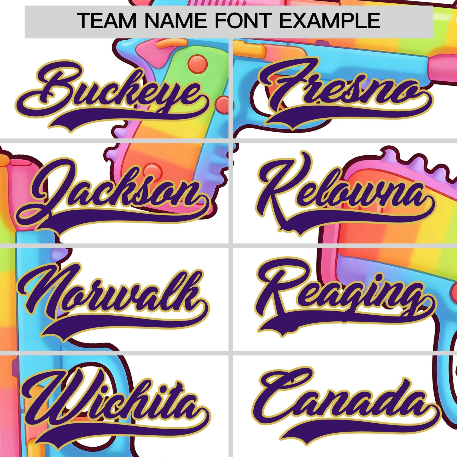 Custom Youth Baseball Jersey White Purple Sugar-Coated Firepower Graffiti Pattern Street Style