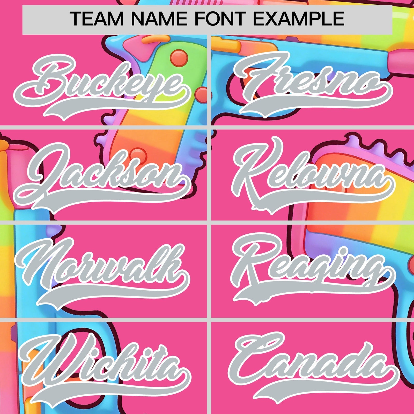 Custom Youth Baseball Jersey Pink Silver Sugar-Coated Firepower Graffiti Pattern Hip-hop