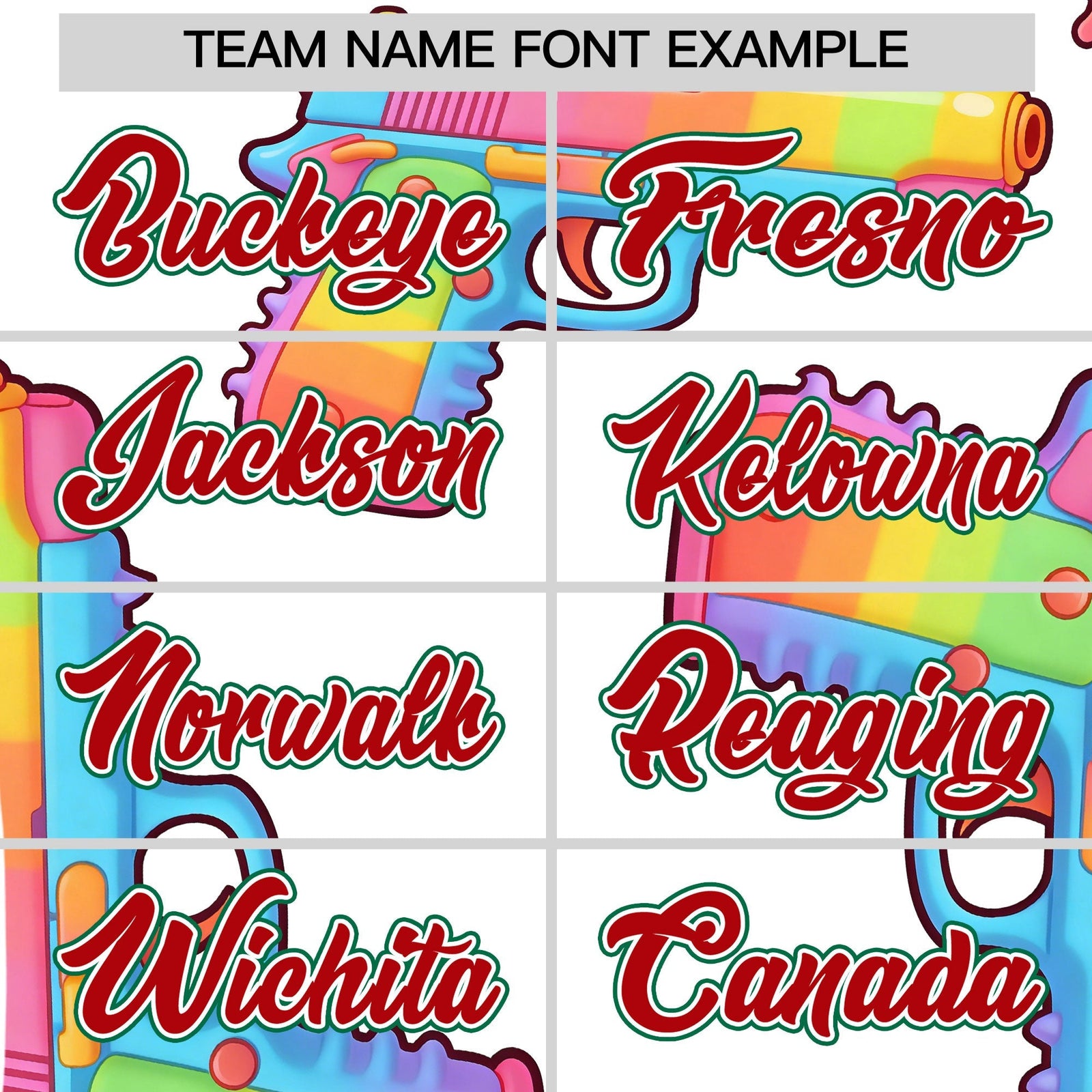 Custom Youth Baseball Jersey White Red Sugar-Coated Firepower Graffiti Pattern Street Style