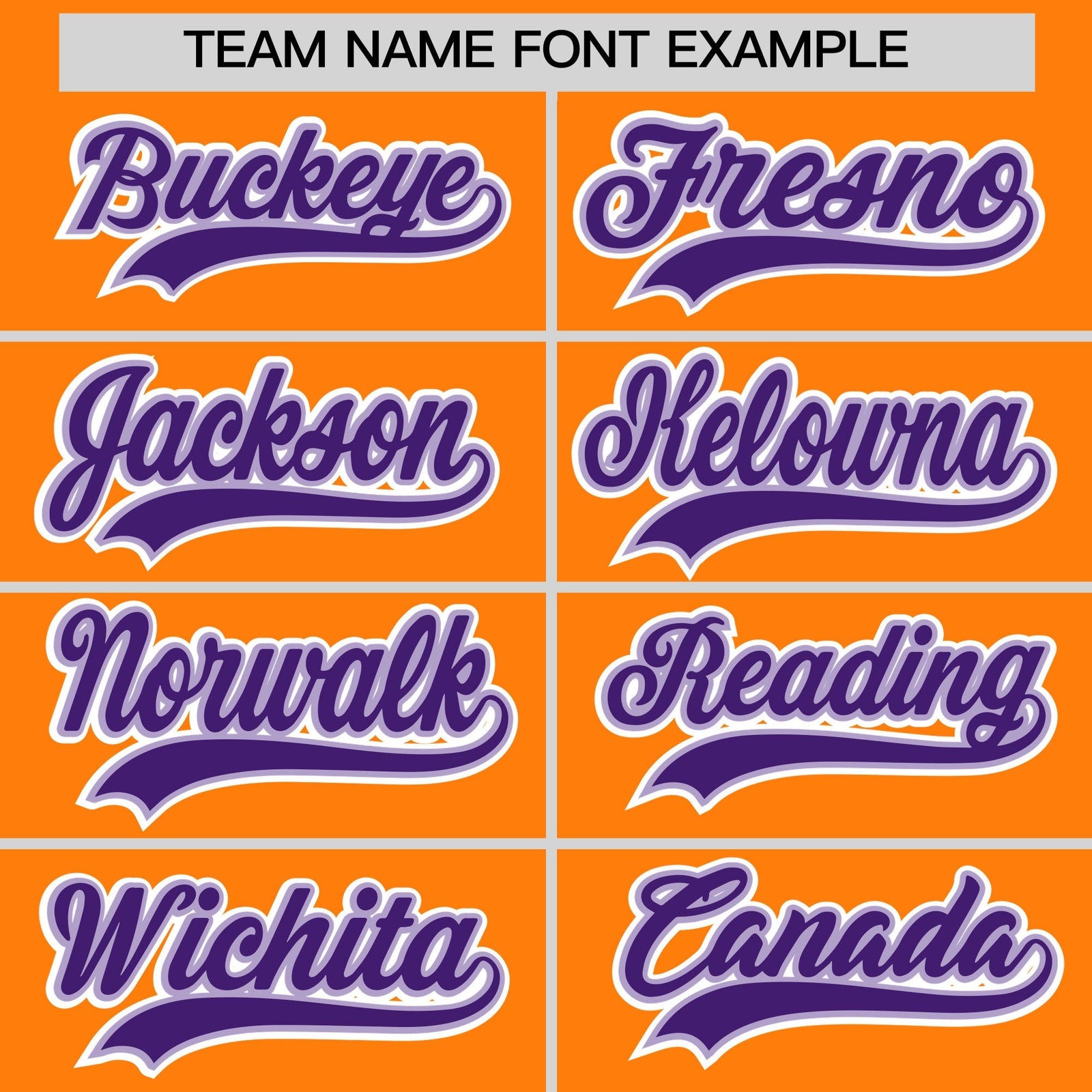 Custom Orange Classic Style Stitched Sports Uniform Personalized For Teams Quick Dry Baseball Jersey| KXKSHOP