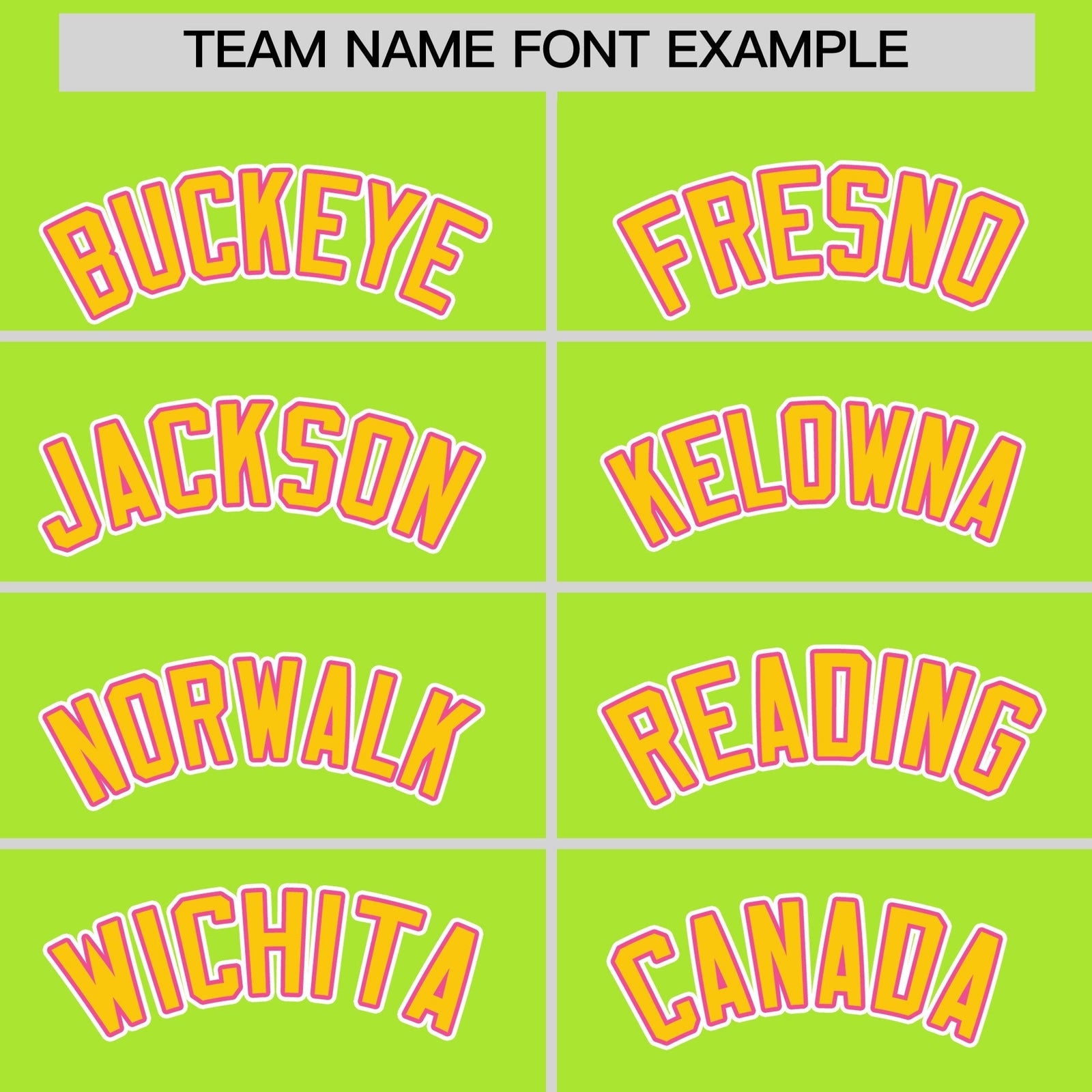 Custom Neon Creen Classic Style Stitched Sports Uniform Personalized For Teams Lightweight Baseball Jersey| KXKSHOP