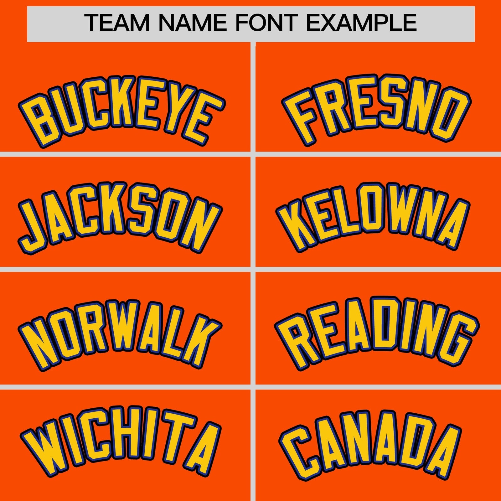 Custom Orange Classic Style Stitched Sports Uniform Personalized For Teams Quick Dry Baseball Jersey| KXKSHOP