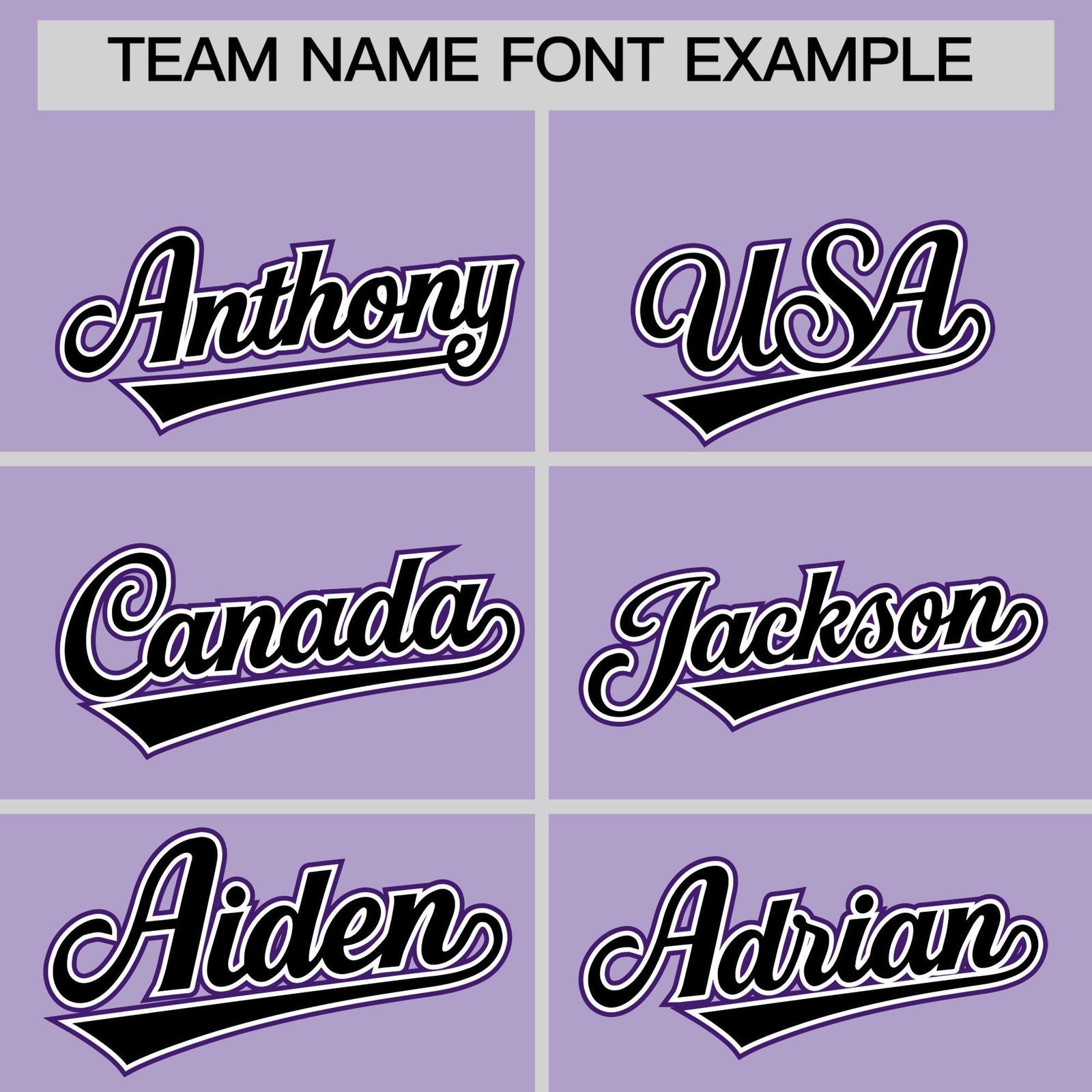 Custom Light Purple Classic Style Stitched Sports Uniform Personalized For Teams Quick Dry Baseball Jersey| KXKSHOP