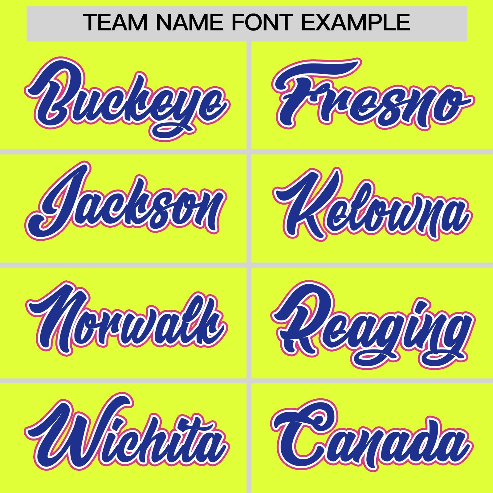 Custom Fluorescent Green Classic Style Stitched Sports Uniform Personalized For Teams Quick Dry Baseball Jersey| KXKSHOP