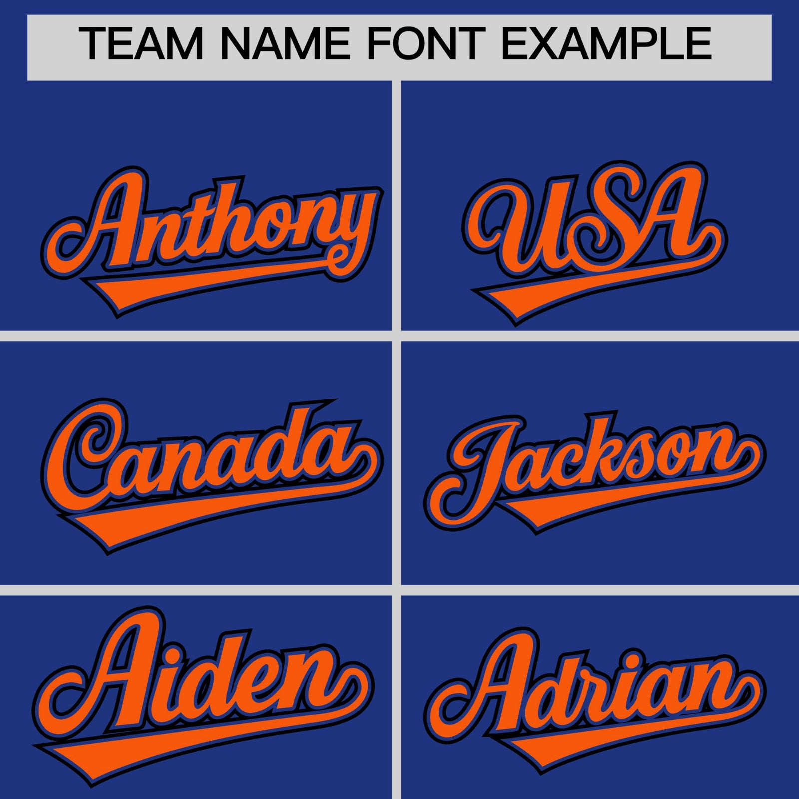 Custom Royal Orange Black Sleeve Flag Lace Baseball Jersey | Sublimation Printed & Embroidery,Add Name and Numbern,Perfect for Teams | KXKSHOP