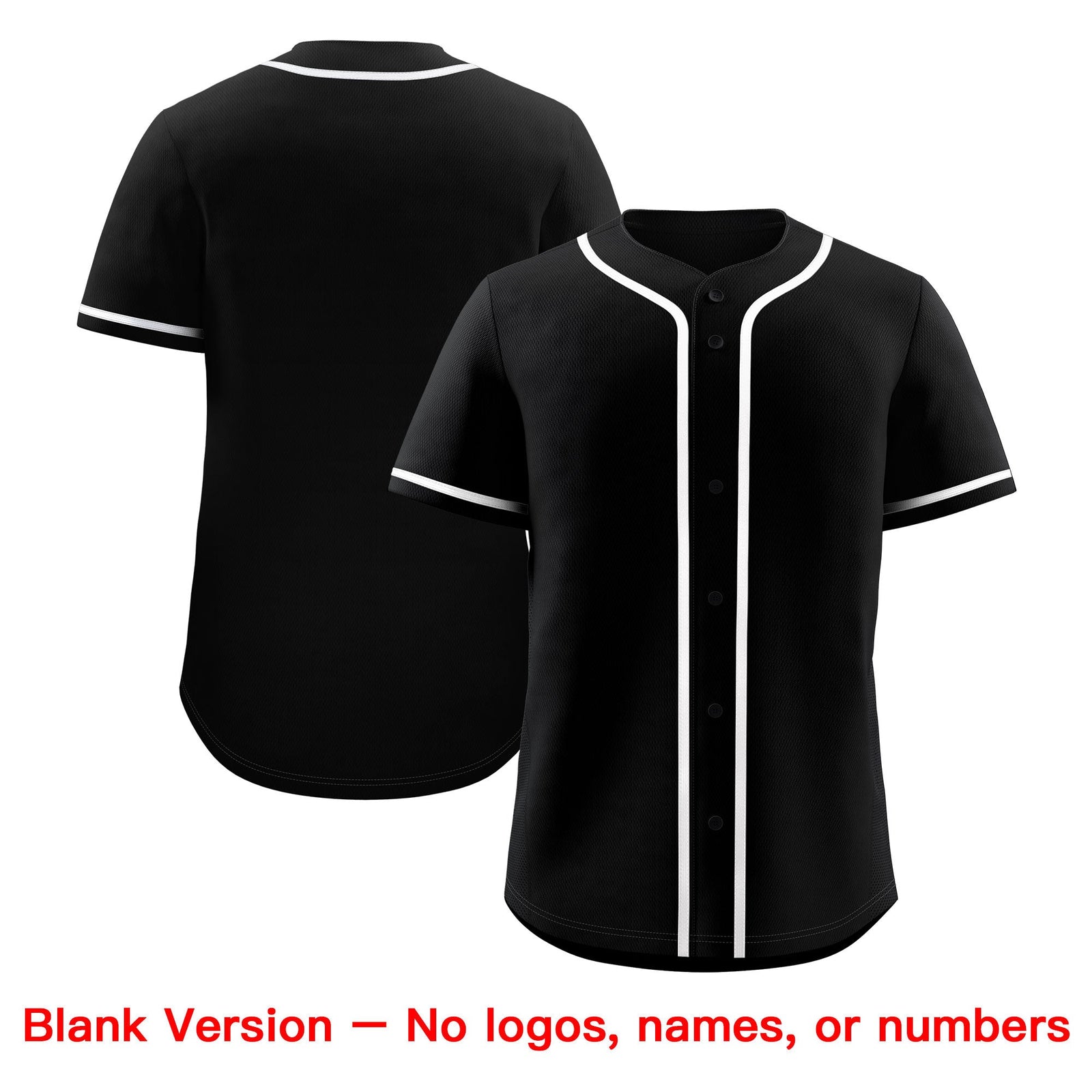 Custom Black White Classic Style Stitched Sports Uniform Personalized For Teams Baseball Jersey| KXKSHOP