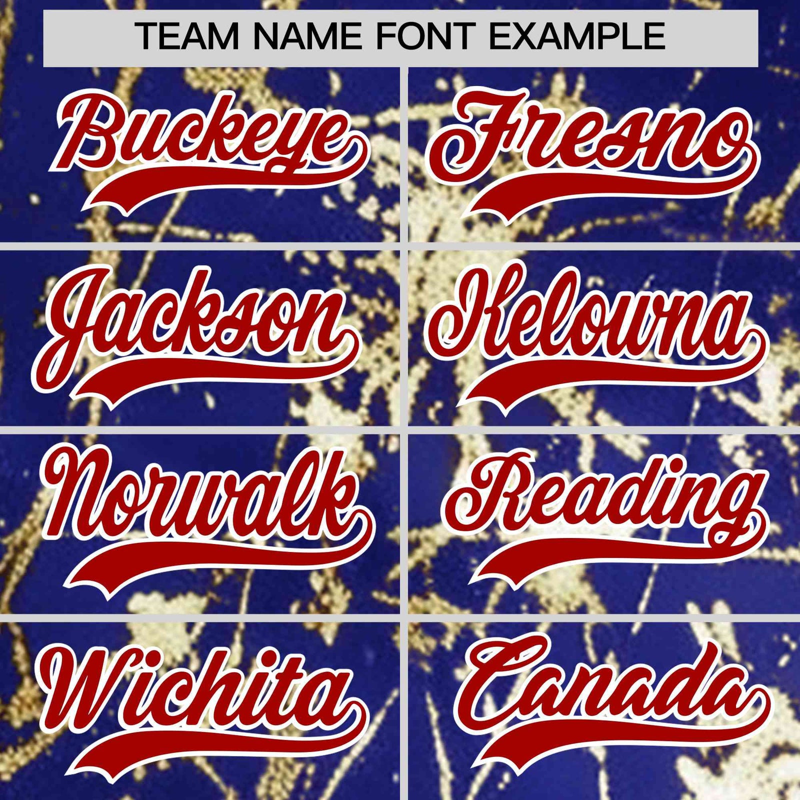 Custom Royal Red Metallic Gold Splatter Breathable&Wrinkle-Resistant Baseball Jersey