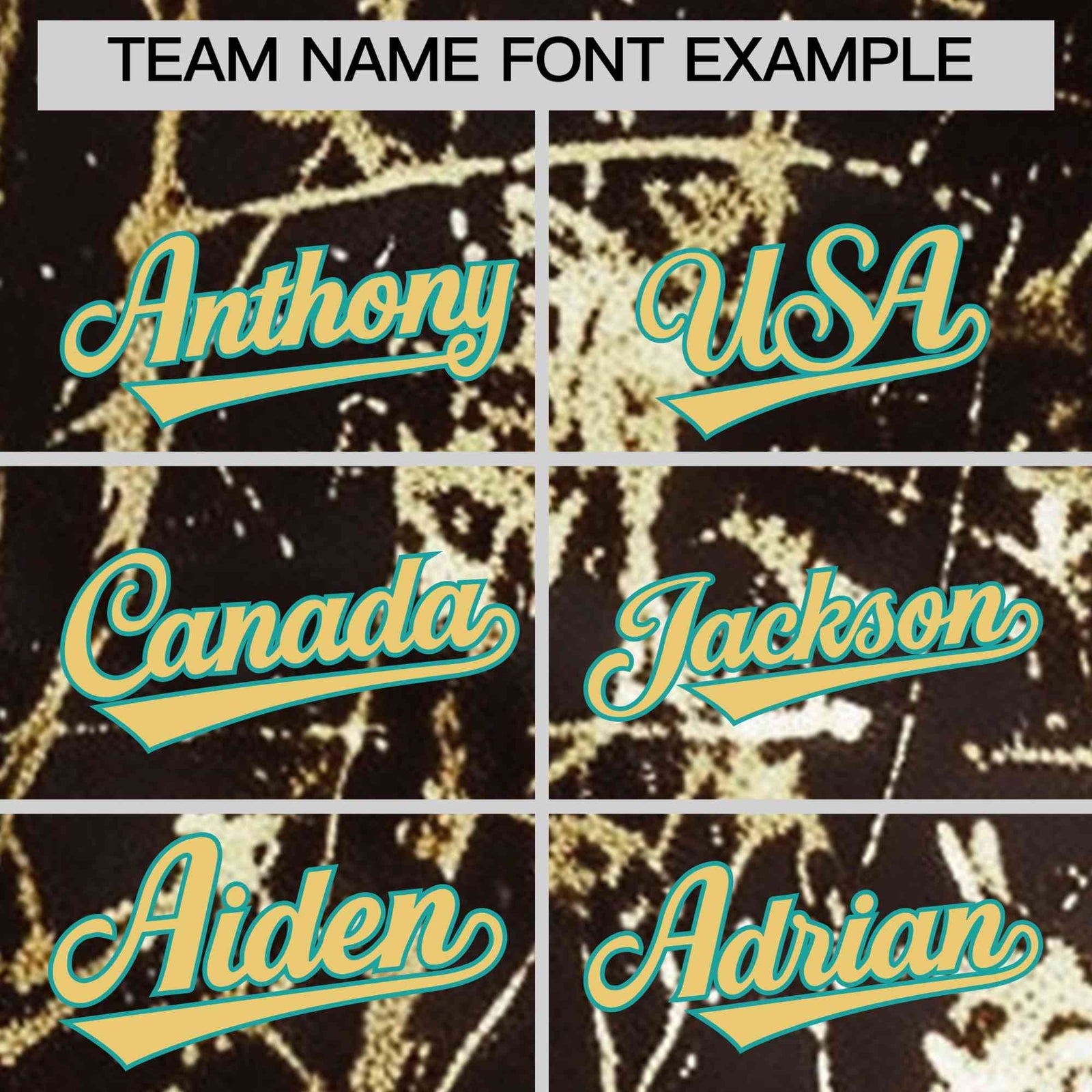 Custom Brown Khaki Black&Gold Marble Print Clubwear Party Streetwear Baseball Jersey| KXKSHOP