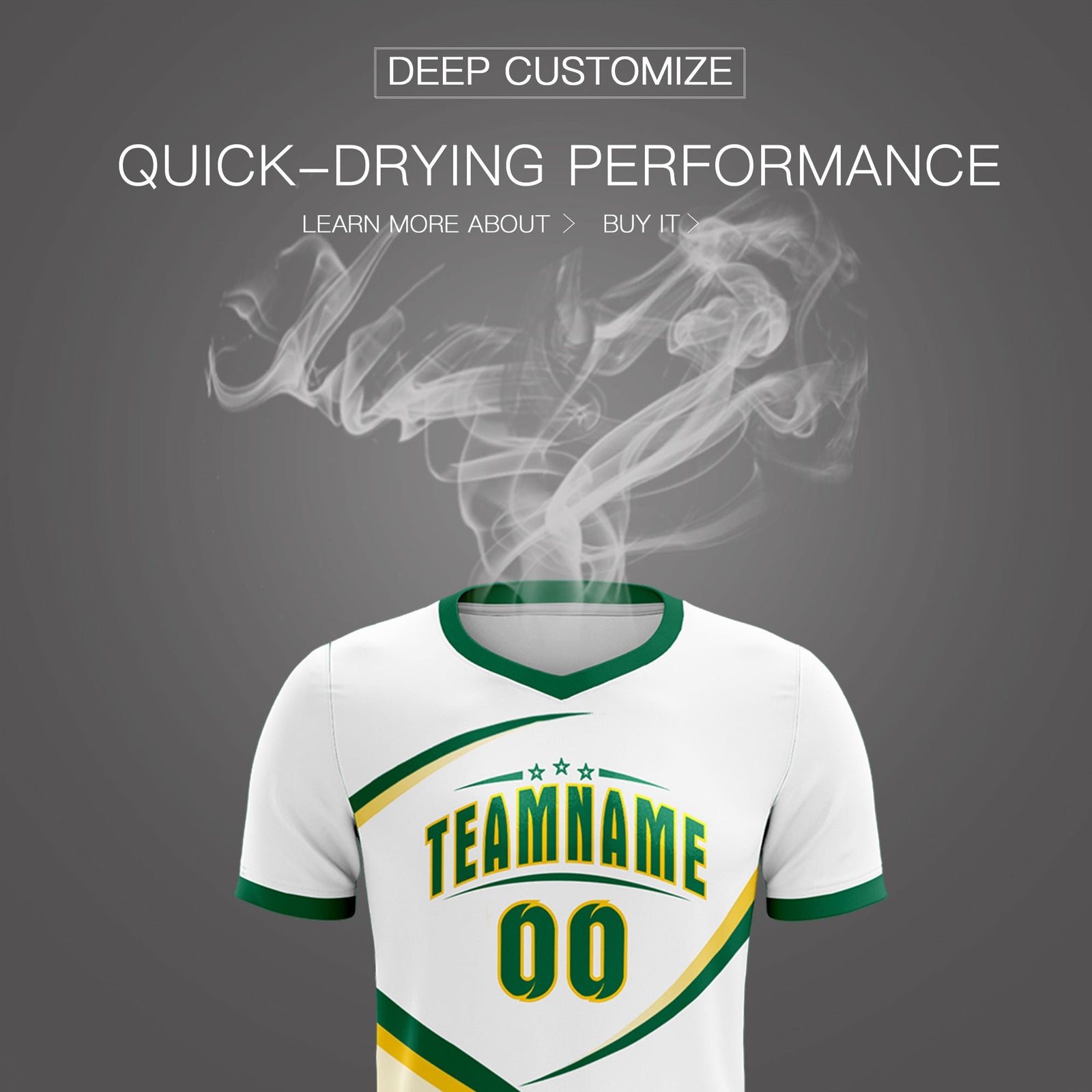 Custom White Kelly Green Color Block Training Uniform For Men Soccer Sets Jersey